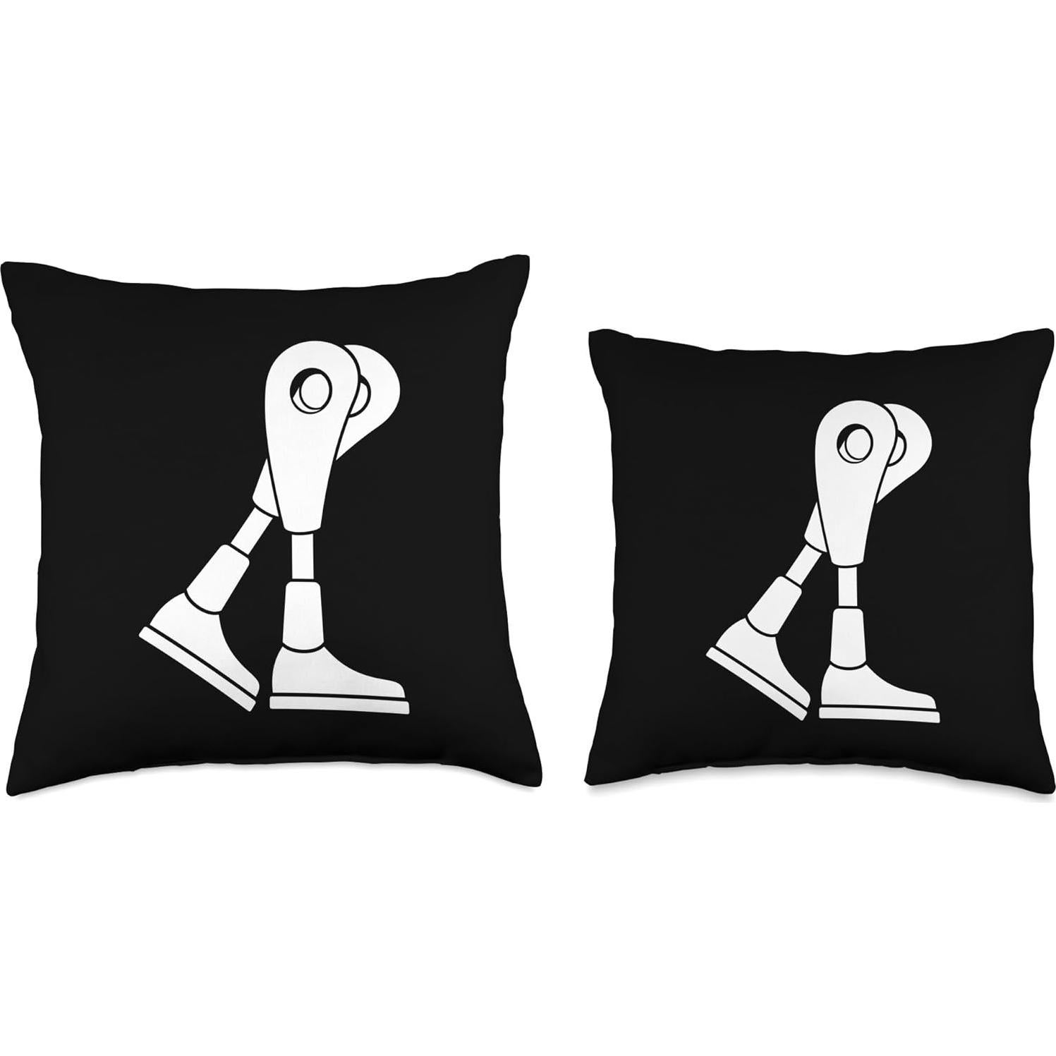 Cojín Decorativo Multicolor 18x18 cm para Prótesis de Pierna