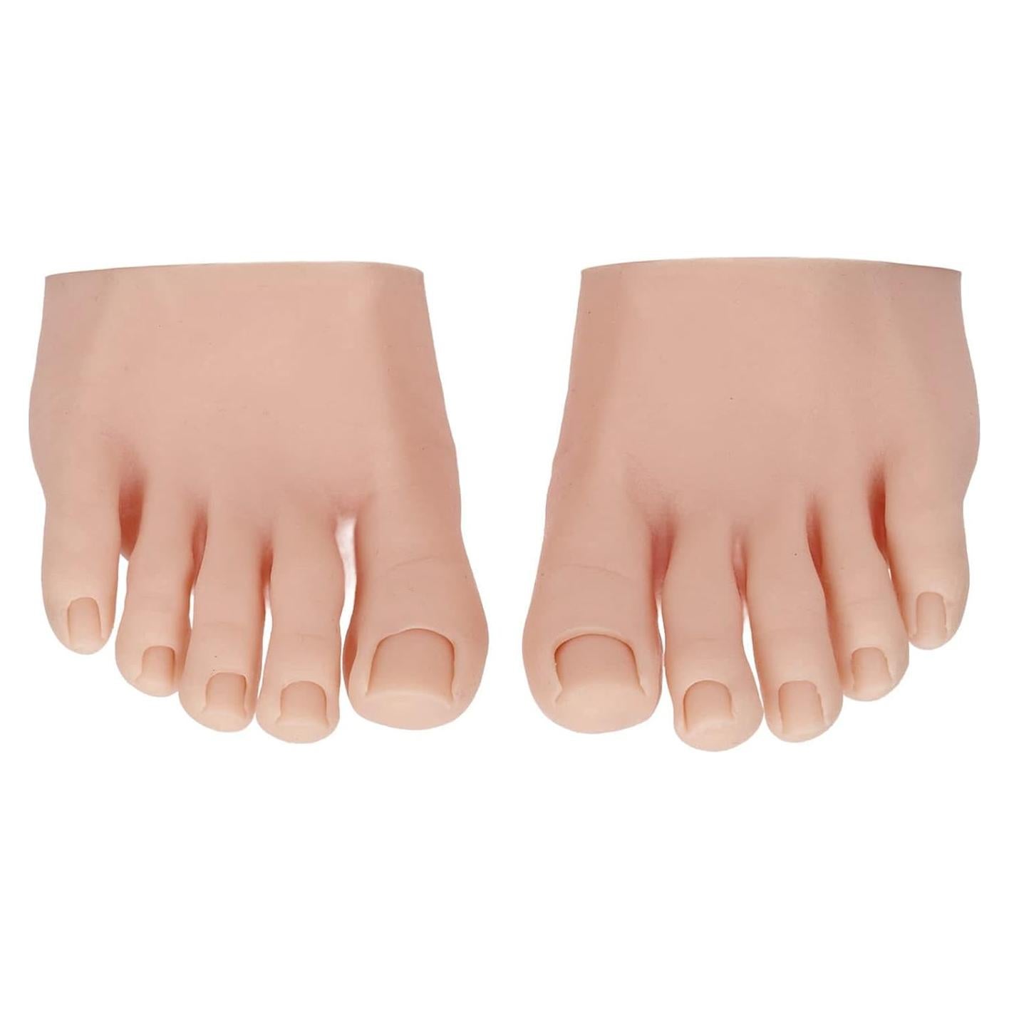 Modelo de Pie Falso de Silicona Dioche para Práctica de Uñas