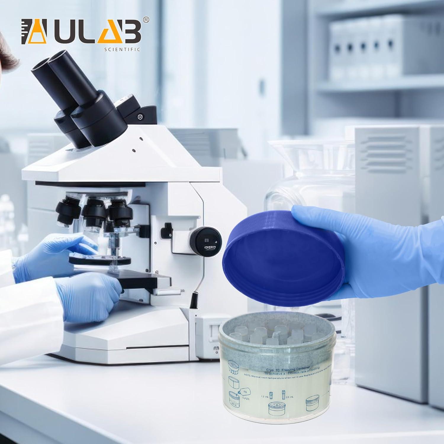 Contenedores de congelación ULAB Scientific UCP1004 -18 tubos
