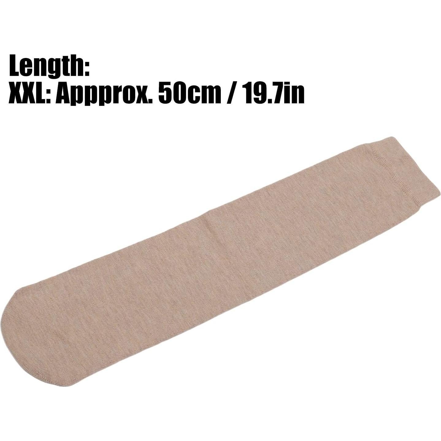 ZJchao 5 Calcetines Protésicos para Mujeres Amputadas Algodón XXL