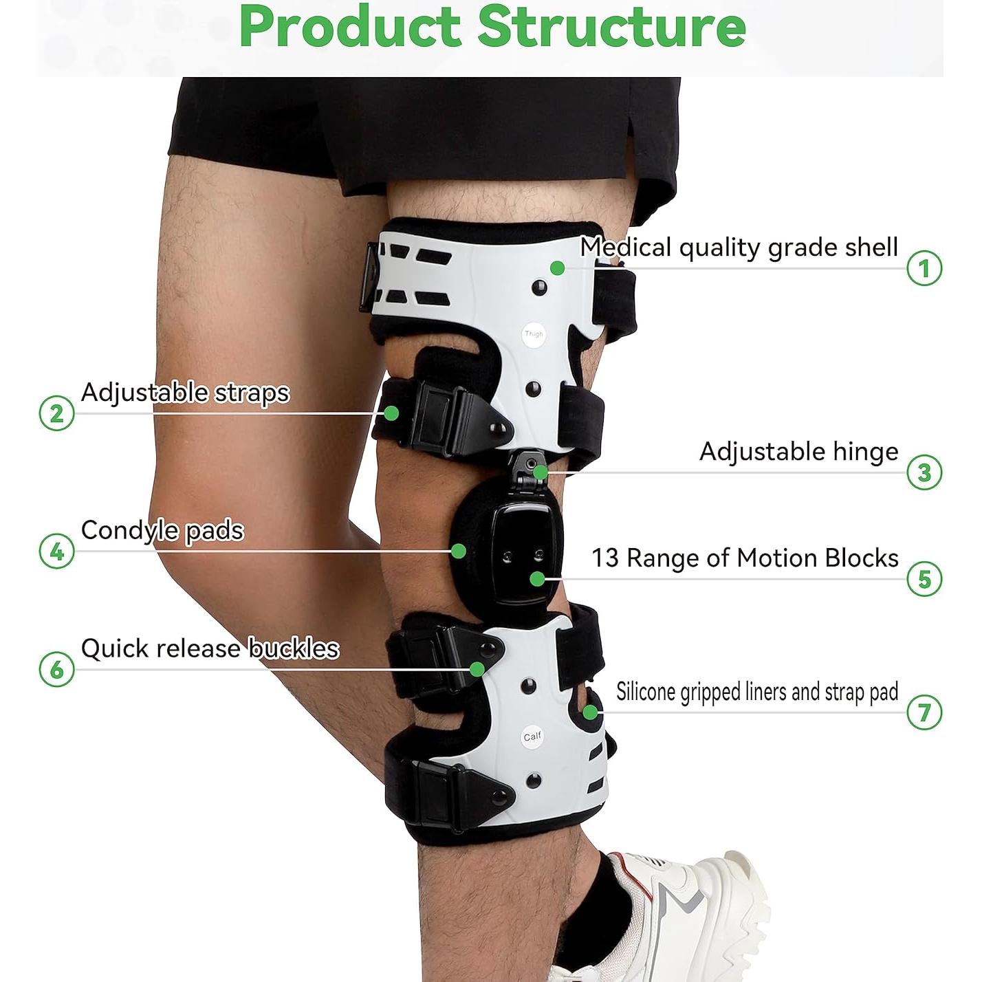 Ortesis de Rodilla OA Unloader Orthomen para Artritis Derecha