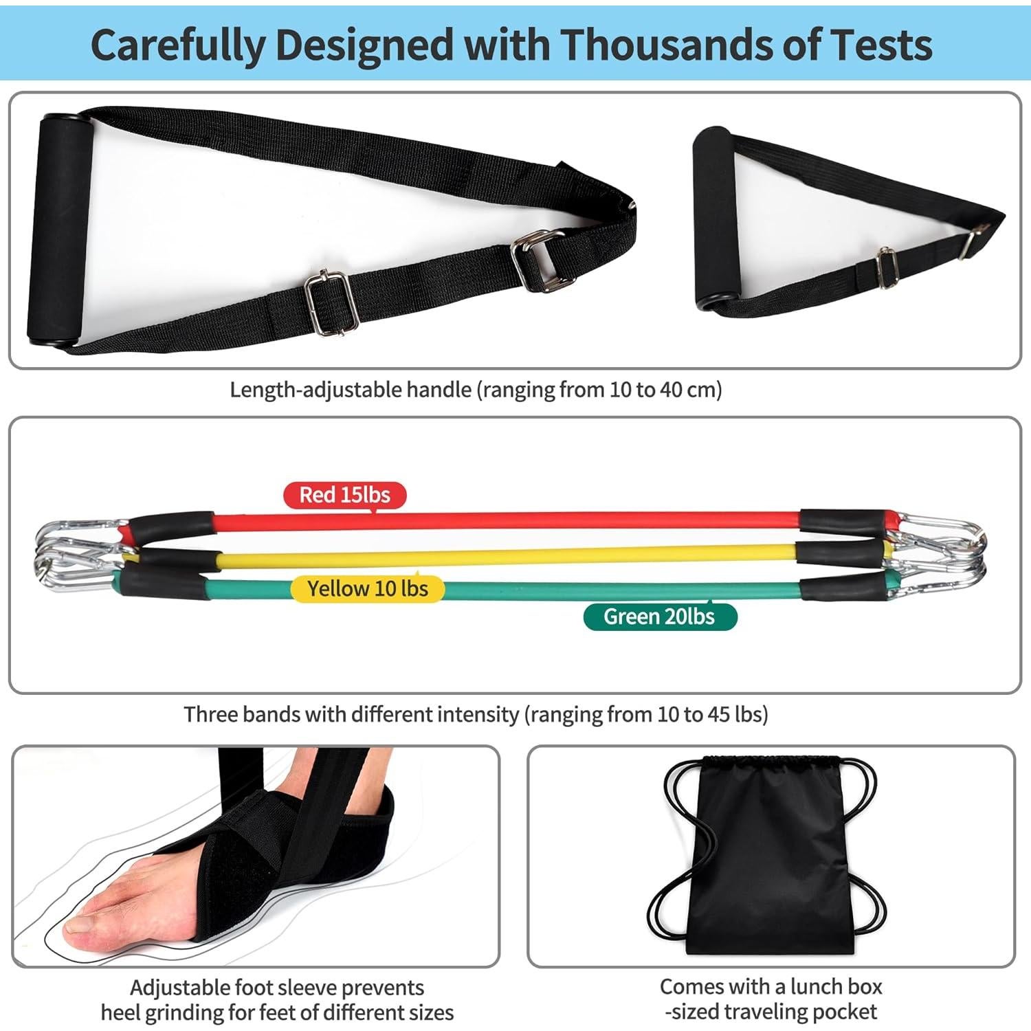 Ayuda de recuperación de rodilla Lerboai - Soporte postoperatorio