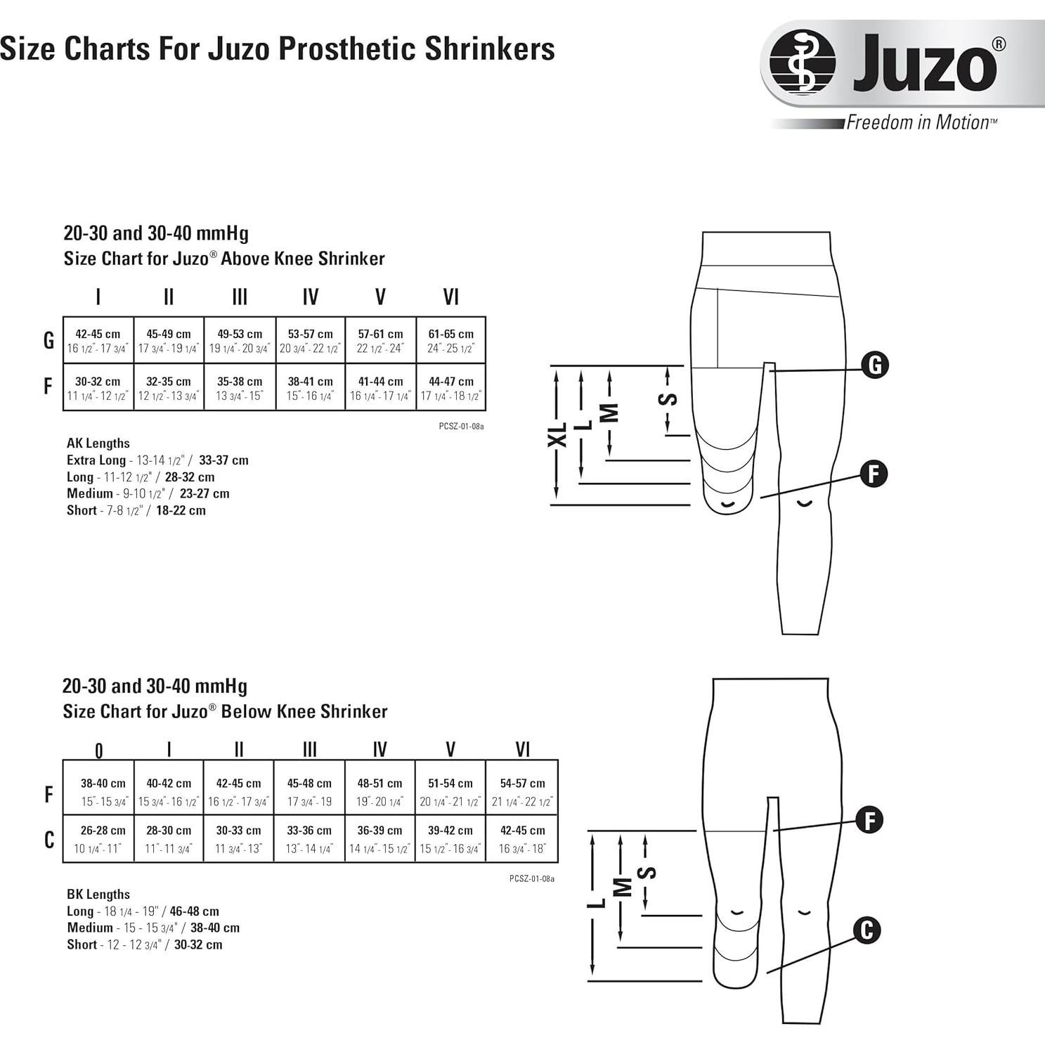 Juzo Reductor por encima de la rodilla 8-20cm - Juzo