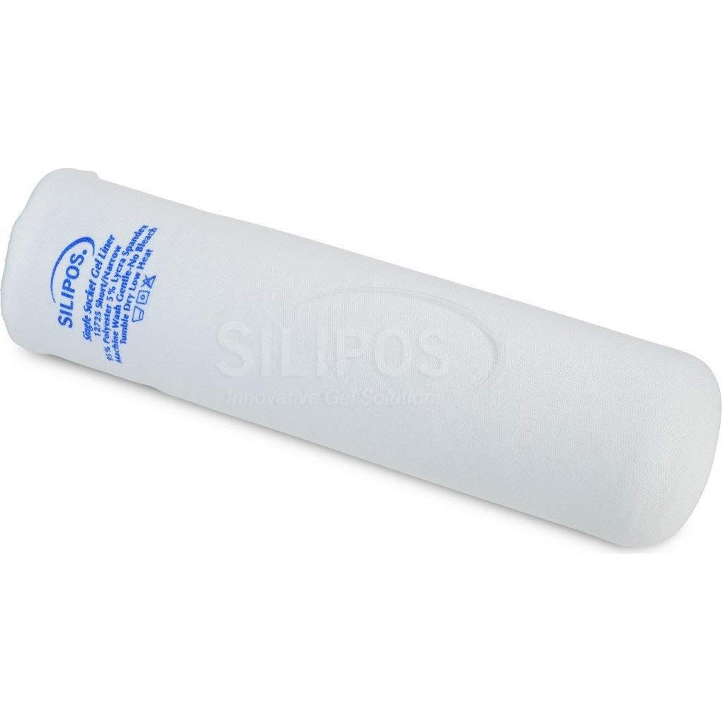 Silipos ComfortZone Single Socket Prosthetic Gel Liner 12755, Size Short Regular, Gel Length 10", Length of Liner 12", Distal Circumference 12-14", Proximal Circumference 15-18", 1 per Package, White