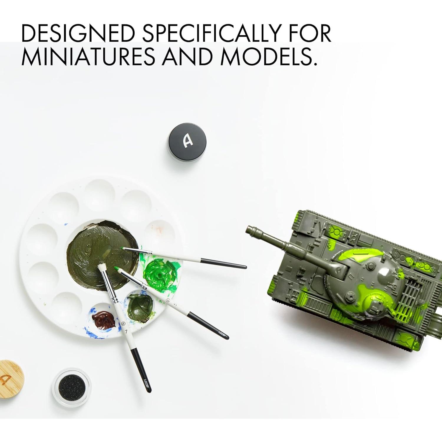 Juego de Pinceles Secos ARTIFY 5 Tamaños para Pintura