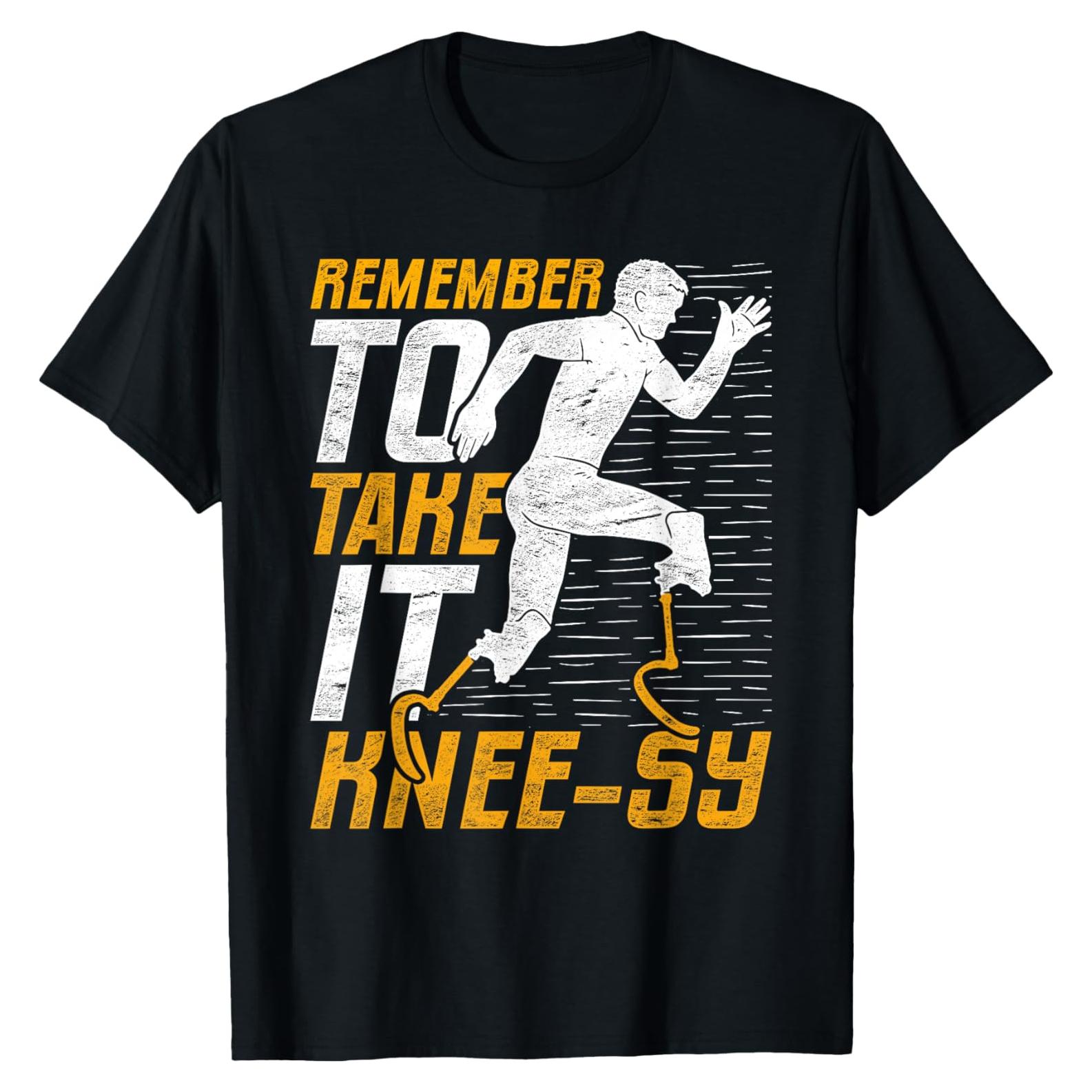 Camiseta Recuerda Tomarlo Con Calma para Hombres - Negro