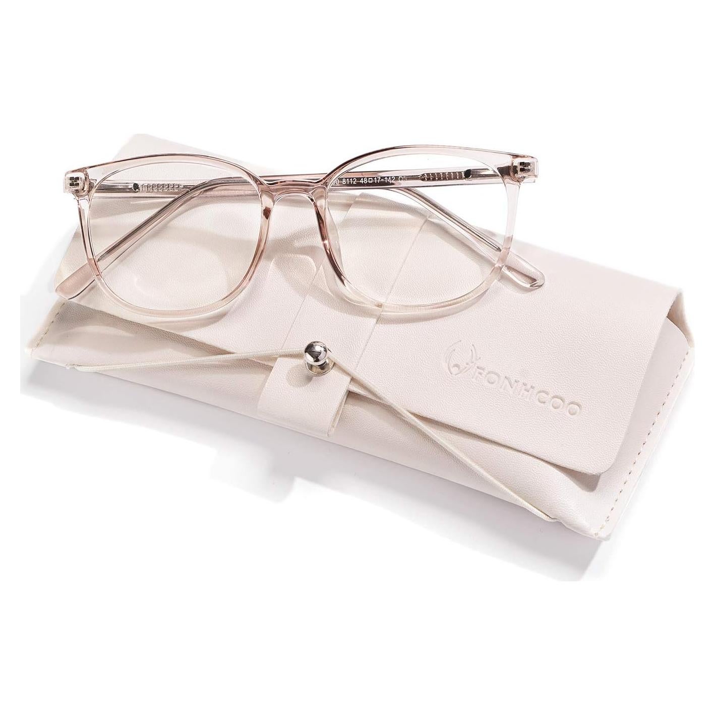 Gafas FONHCOO Anti Luz Azul TR90 Lentes Transparentes