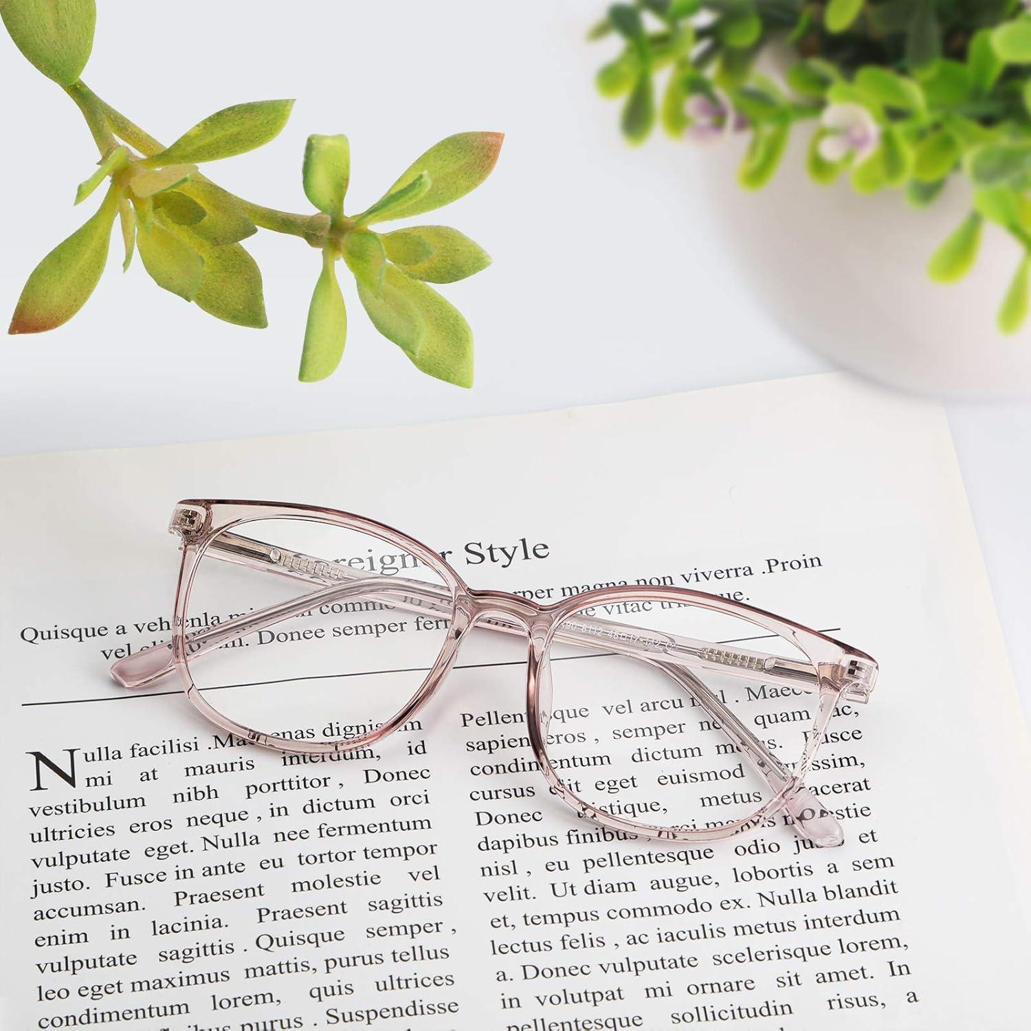 Gafas FONHCOO Anti Luz Azul TR90 Lentes Transparentes