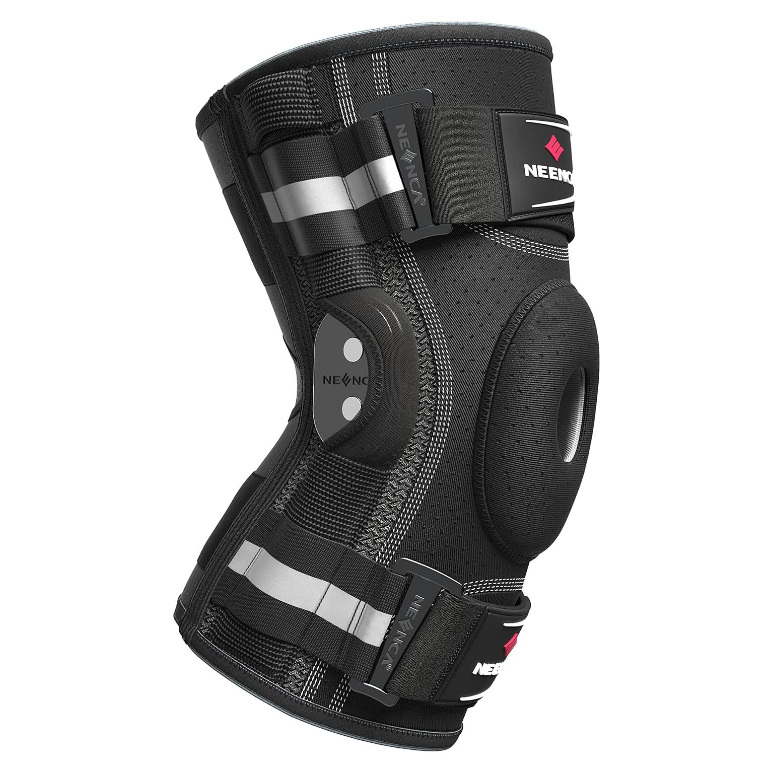 Faja de Rodilla NEENCA Ajustable con Bisagras y Gel