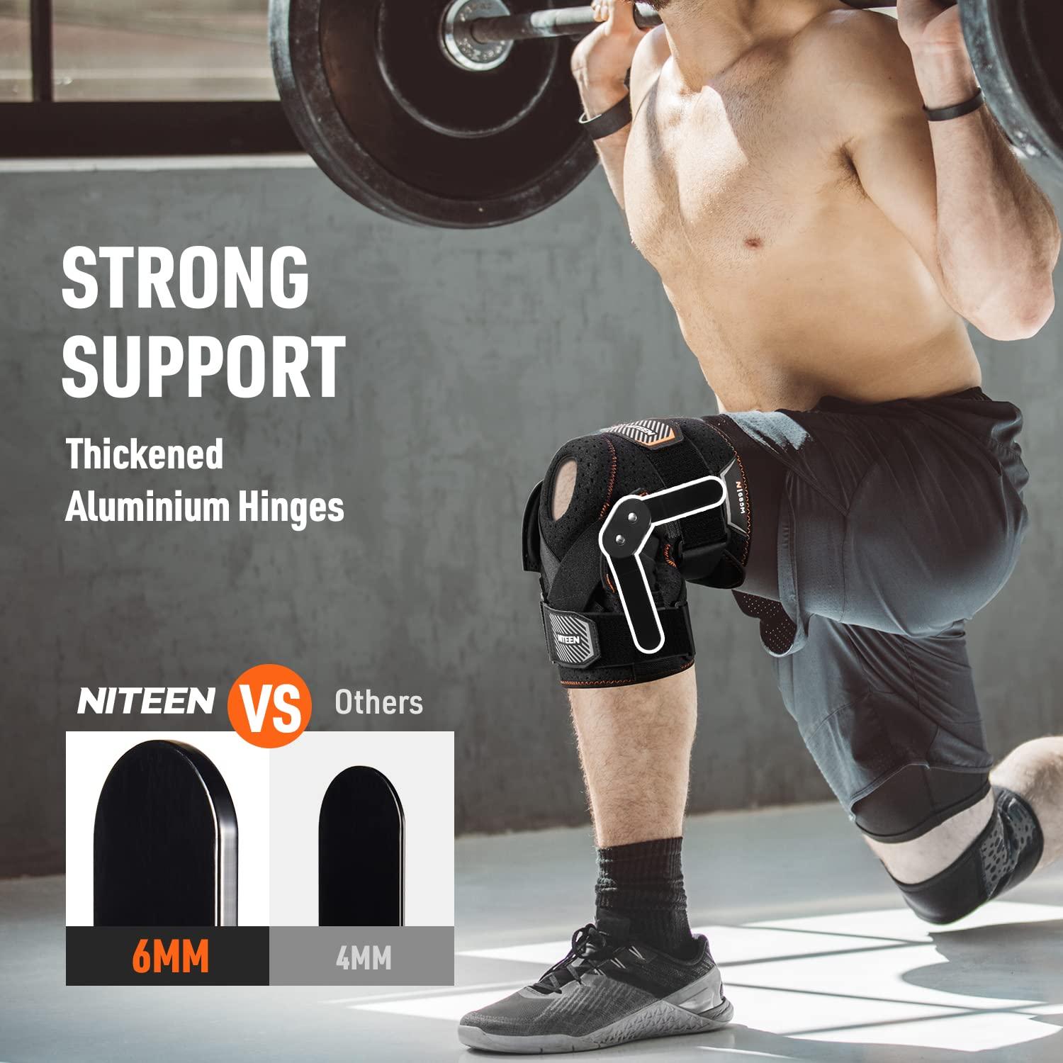 Férula de Rodilla Articulada NITEEN Grande con Gel