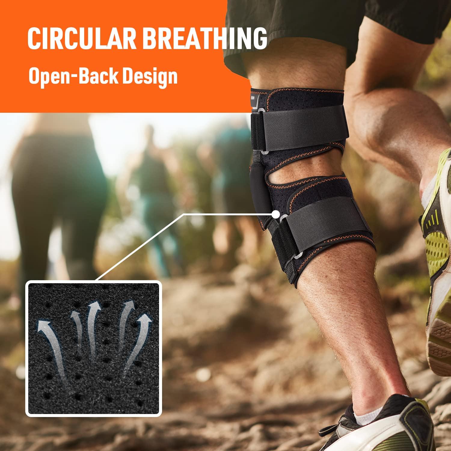 Férula de Rodilla Articulada NITEEN Grande con Gel