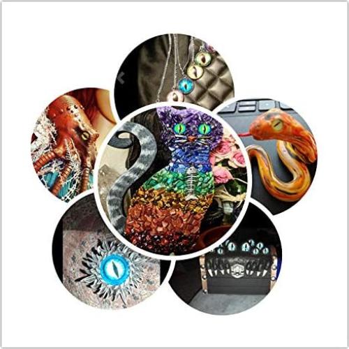Ojos de Dragón de Vidrio 50PCS 6mm Julie Wang Manualidades