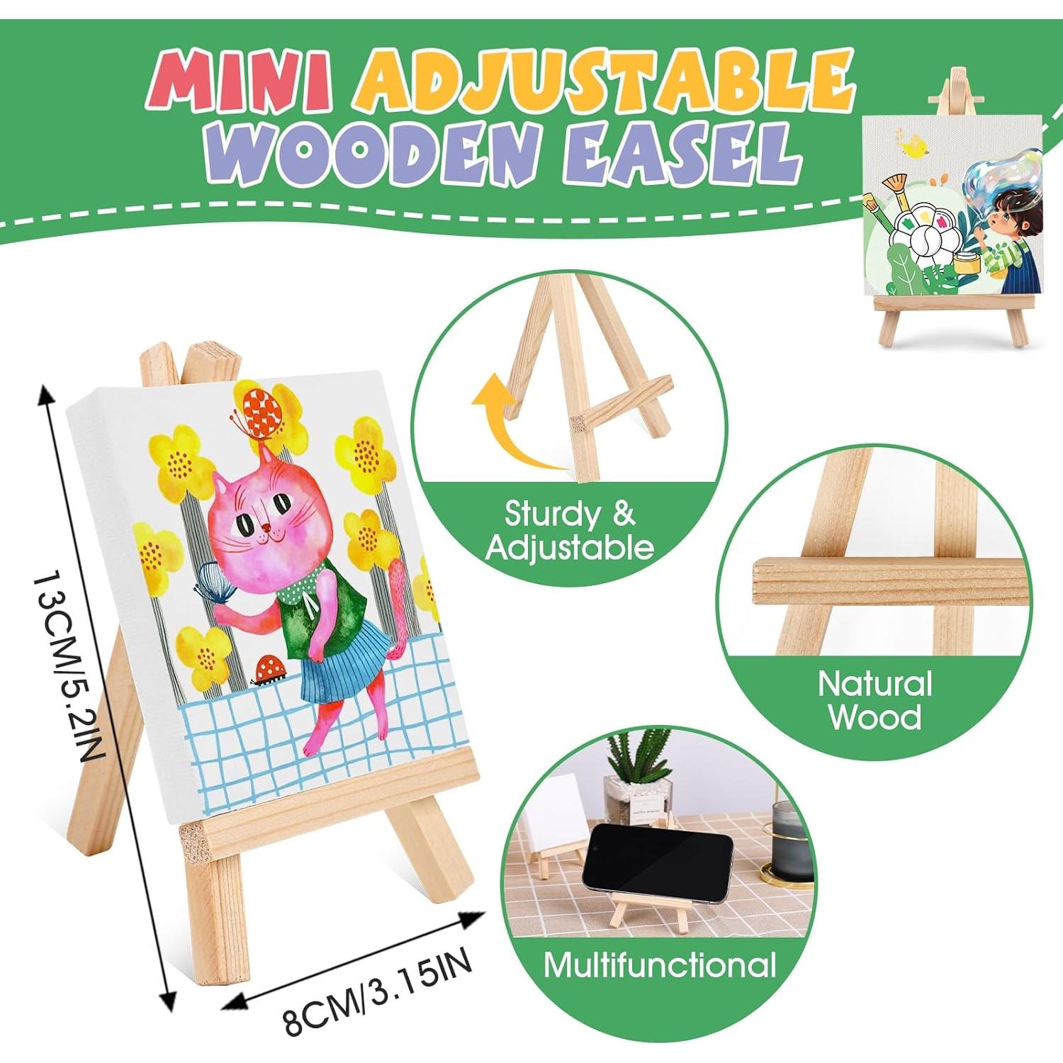 Kit de Pintura Acrílica ESRICH 18 Piezas para Niños