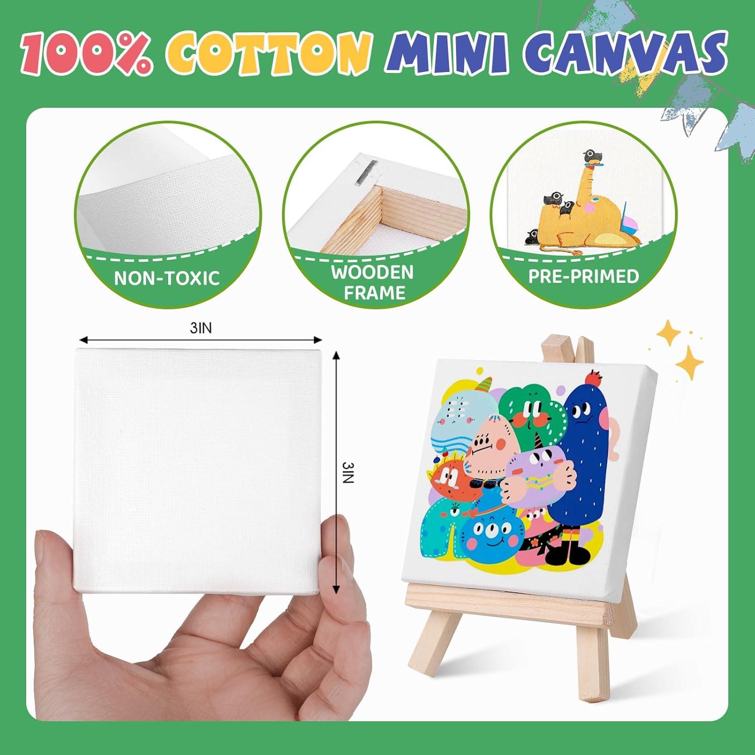 Kit de Pintura Acrílica ESRICH 18 Piezas para Niños