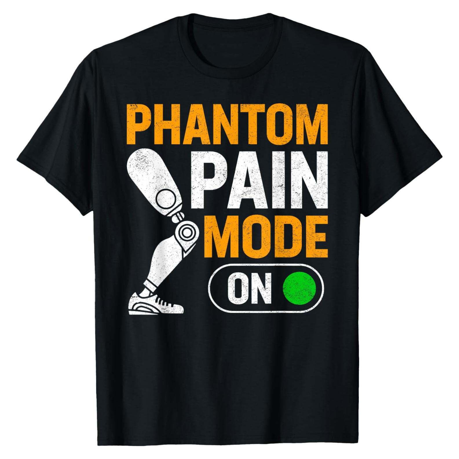 Camiseta Divertida para Hombres con Diseño de Prótesis