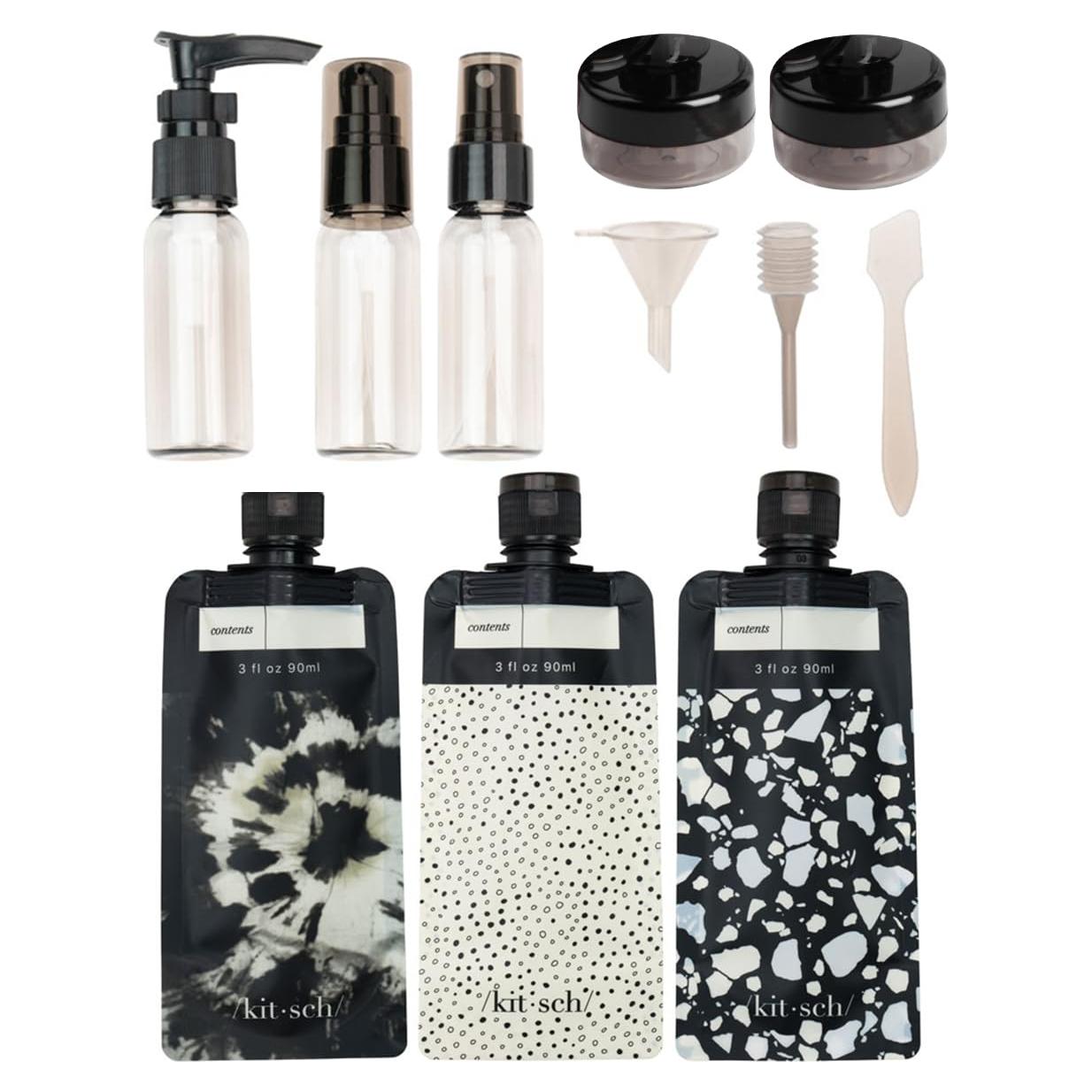 Botellas de Viaje Kitsch 11 Piezas Aprobadas por TSA