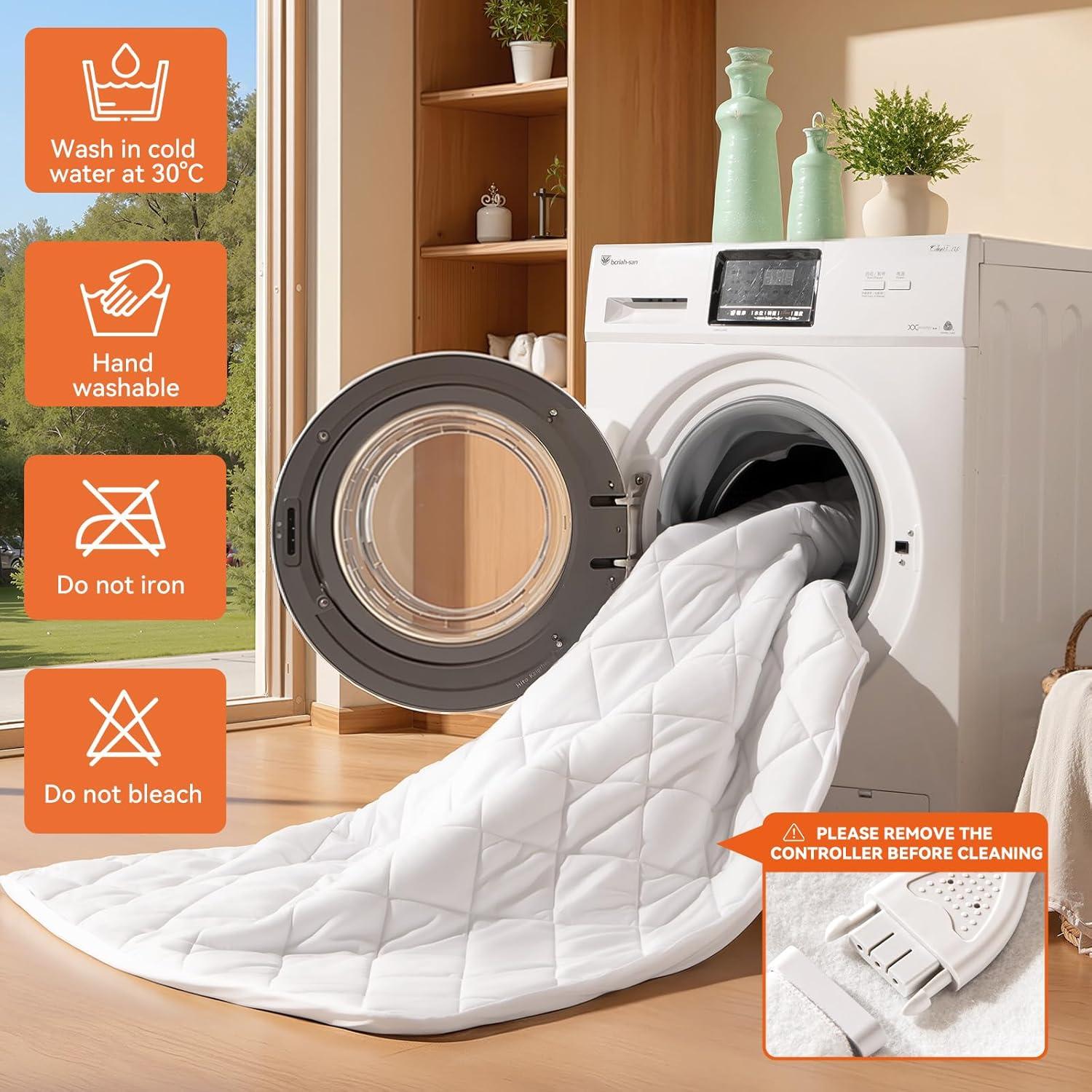 Almohadilla Térmica ESTINGO Twin XL 99x203 cm 6 Niveles Calor