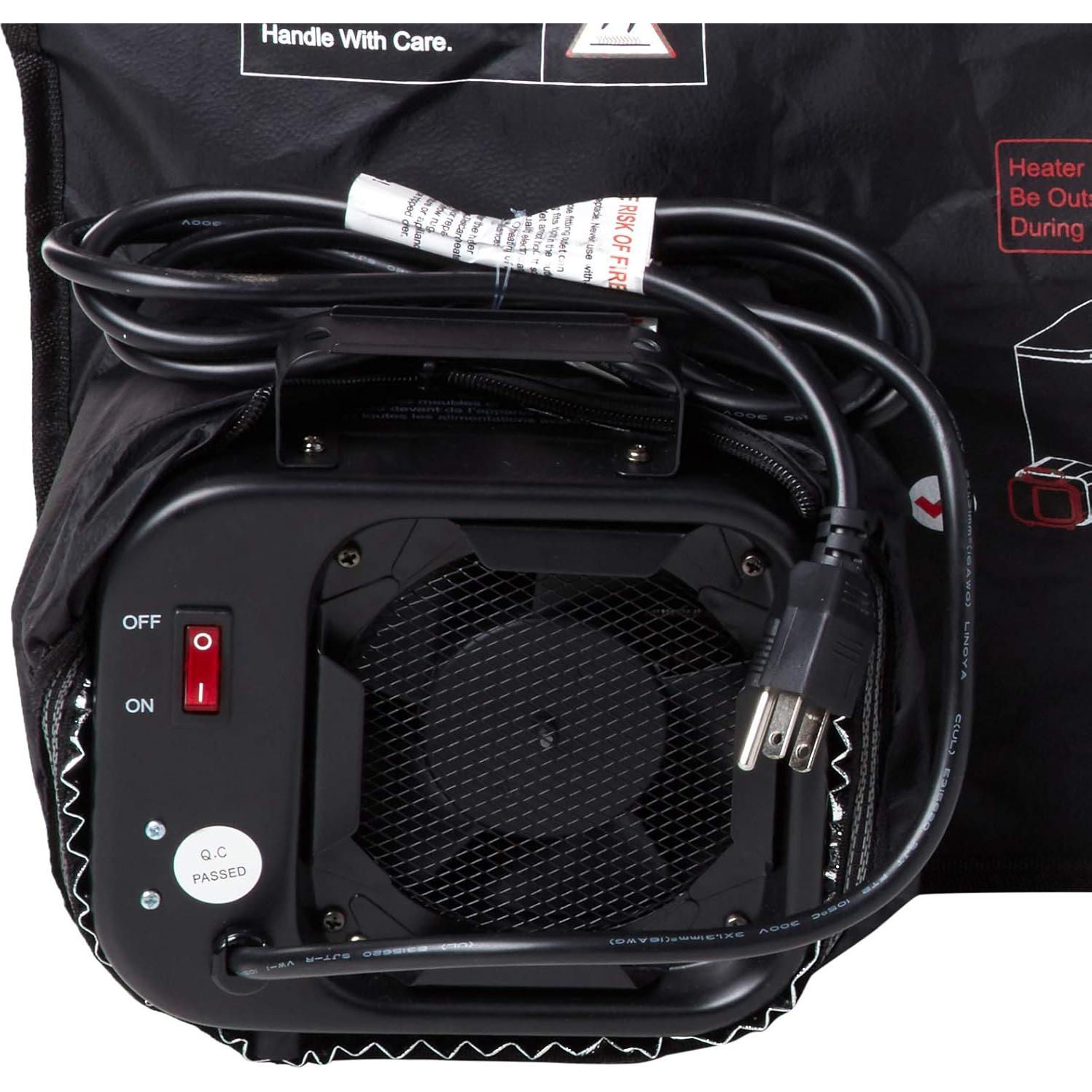 Calentador Portátil DR Infrared DR-122 para Chinches 1500W