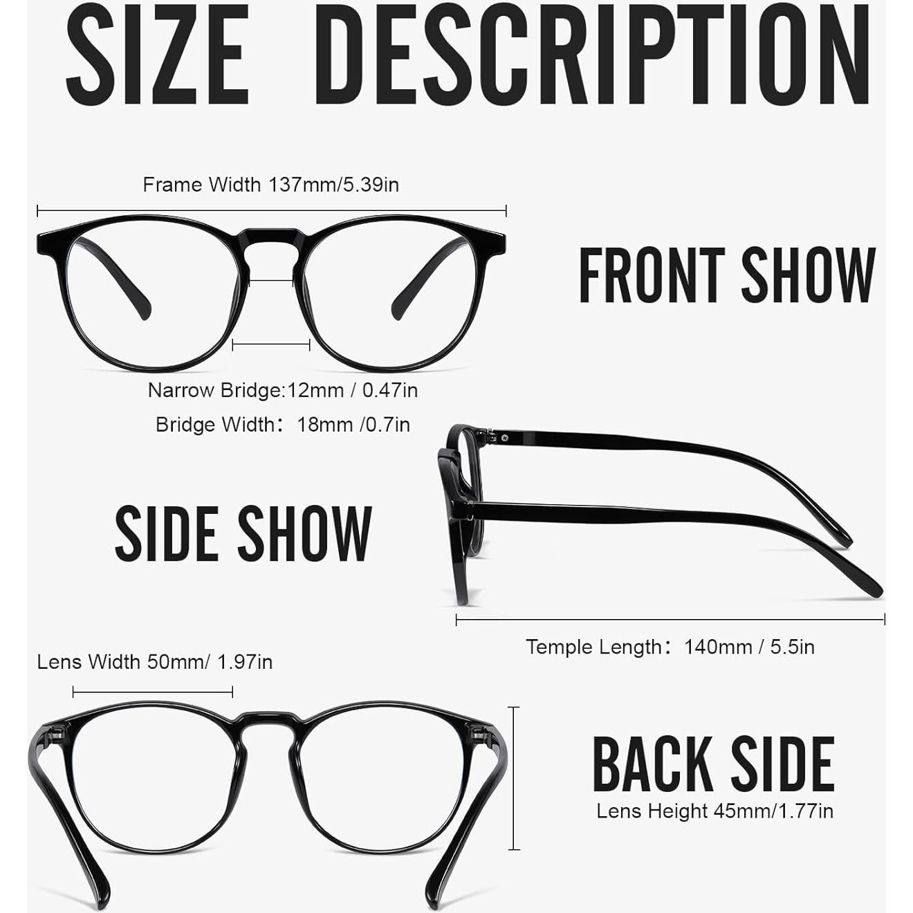 Gafas Anti Luz Azul Unisex M2031 Ultra Ligeras y Comodas