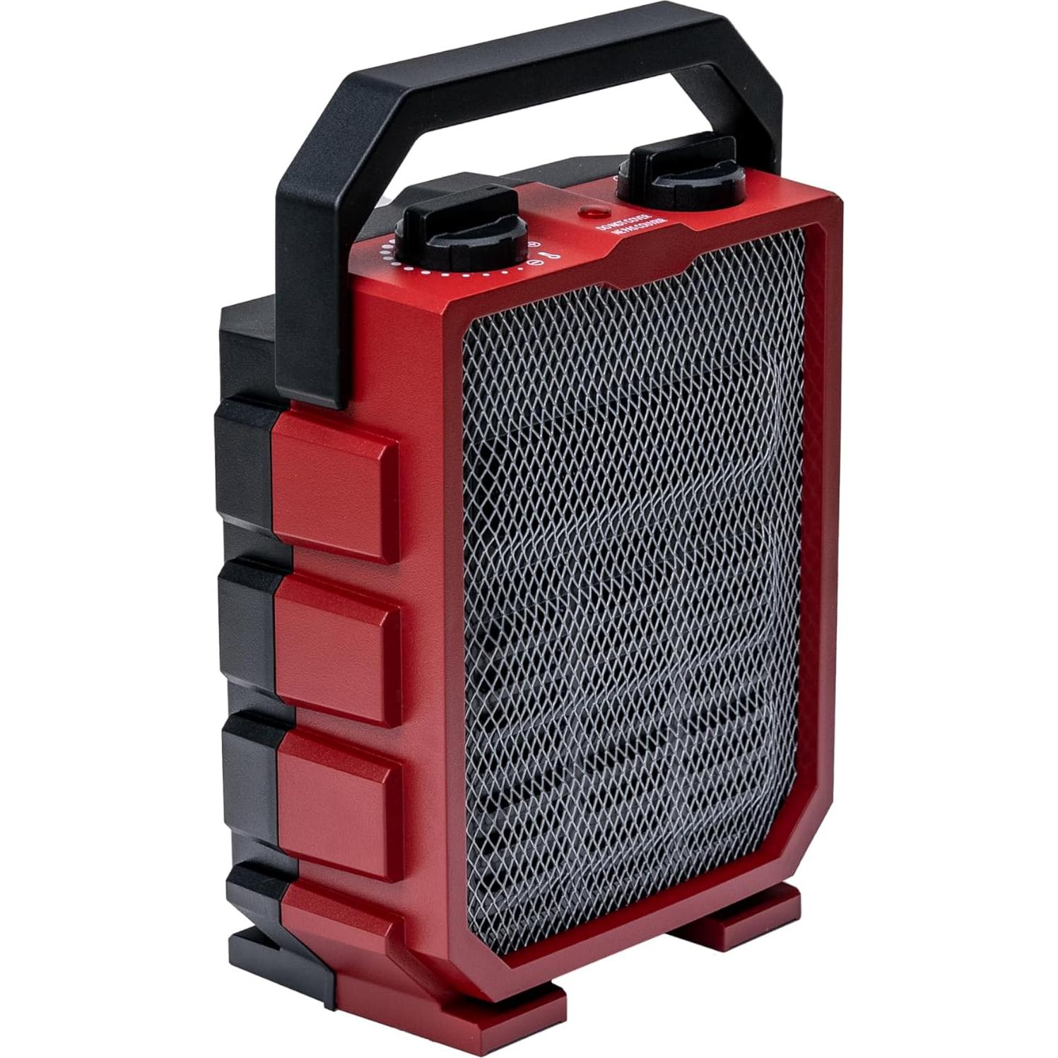 Calentador Eléctrico Comfort Zone CZ12825 - 120V, 2.27kg, Rojo