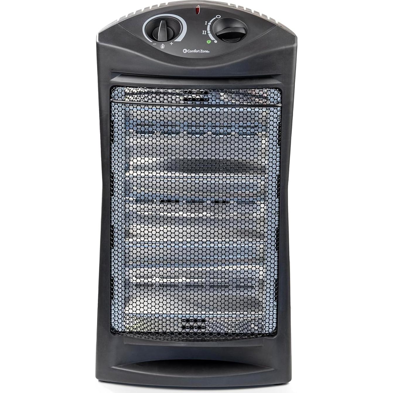 Calentador Eléctrico Portátil Comfort Zone CZQTV008EBK 2.95kg