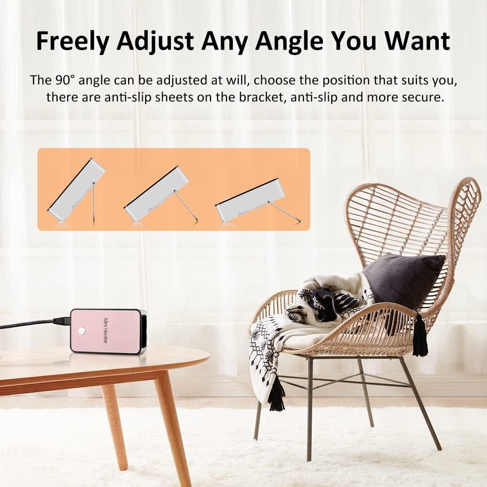 Calentador Eléctrico Portátil Generation UCAN Mini Rosa