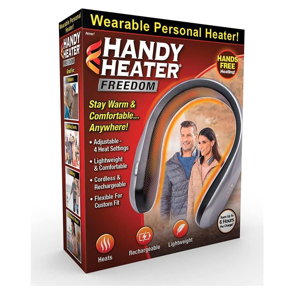 Calentador de Cuello Portátil Ontel Handy Heater 24x19cm