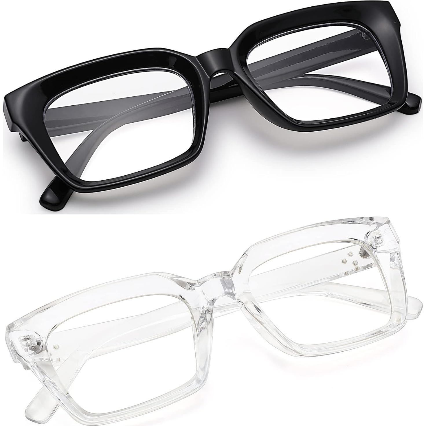 Gafas de lectura COASION Classic para mujeres marco cuadrado