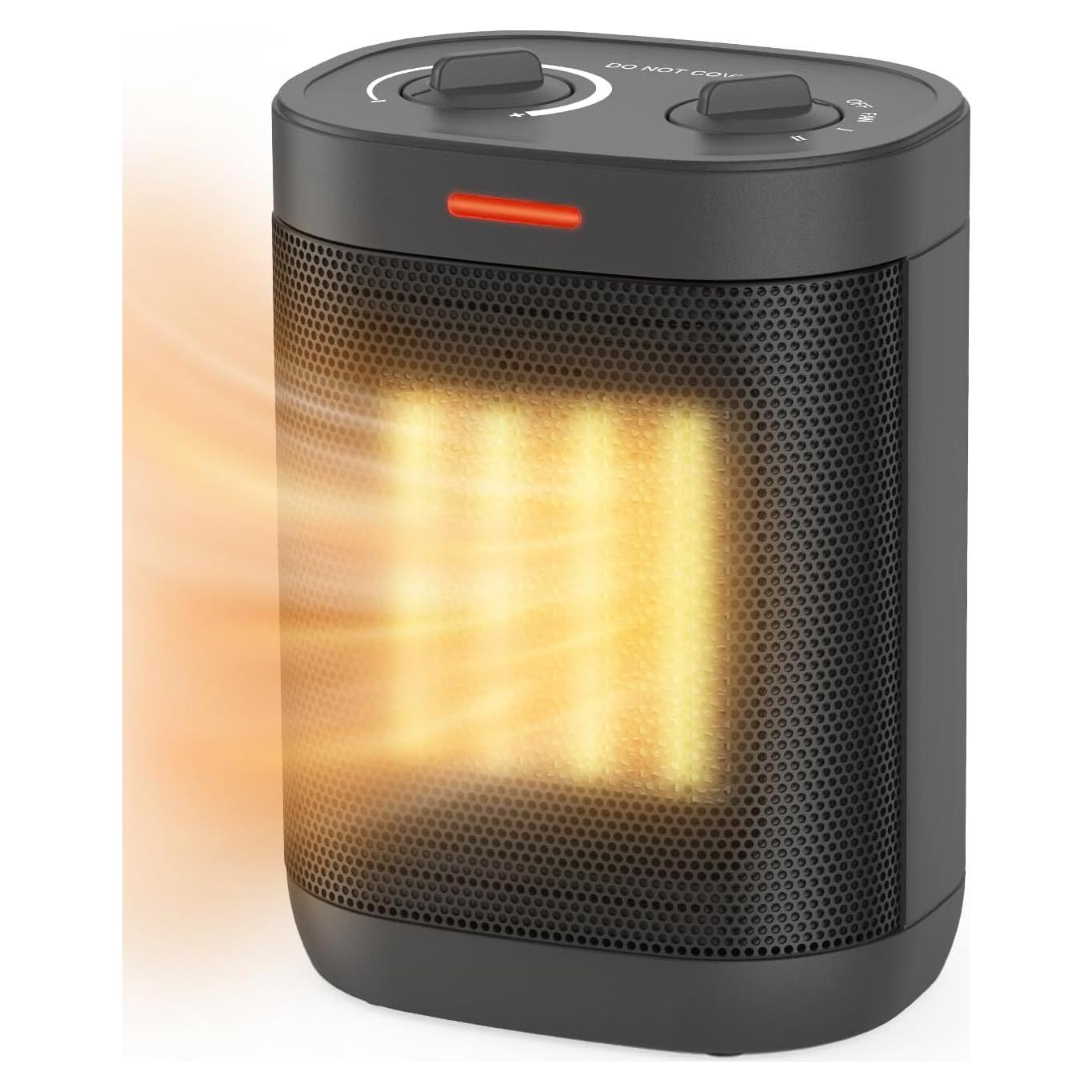 Calentador Eléctrico Portátil Oprunsy 1500W con Termostato