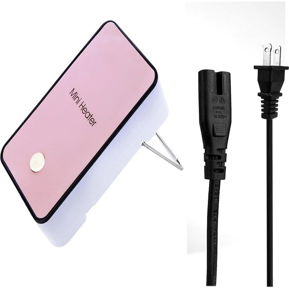 Calentador eléctrico mini YOUCIDI rosa 181g 110V PTC