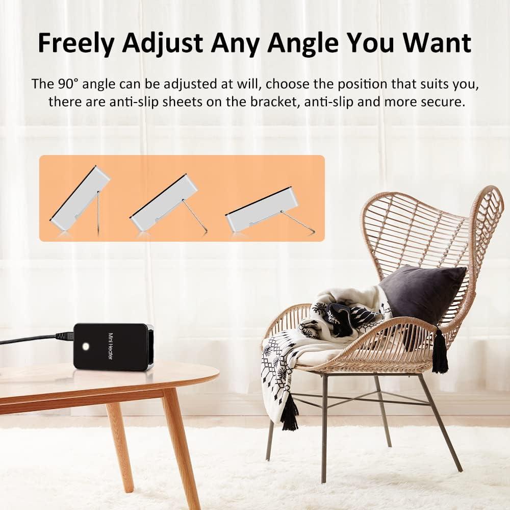 Calentador Eléctrico Portátil UCAN Mini para Oficina 181g