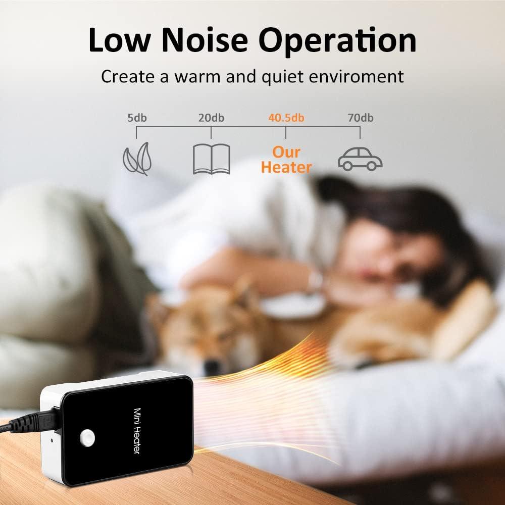 Calentador Eléctrico Portátil UCAN Mini para Oficina 181g