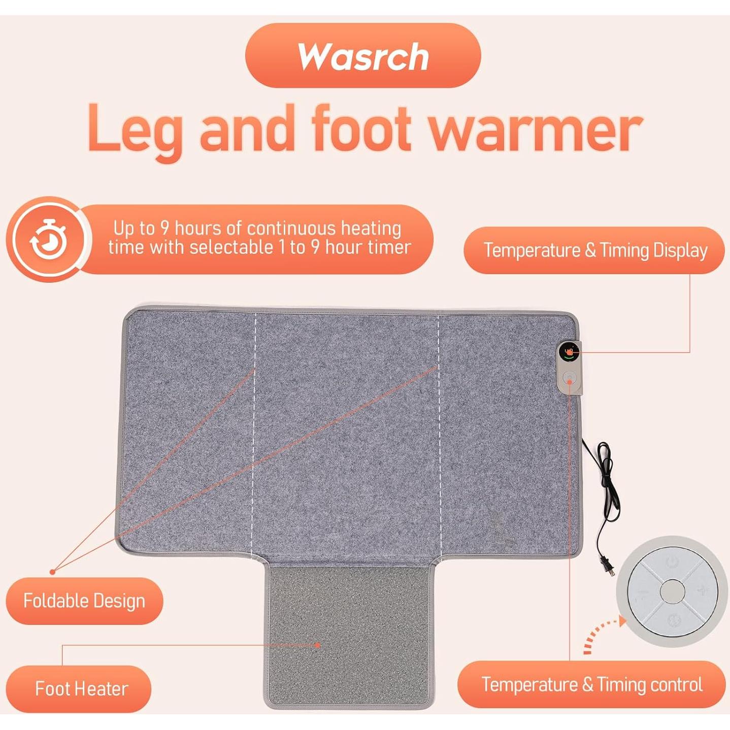 Calentador Eléctrico Plegable Wasrch D2410A 5 Niveles 3.07 kg