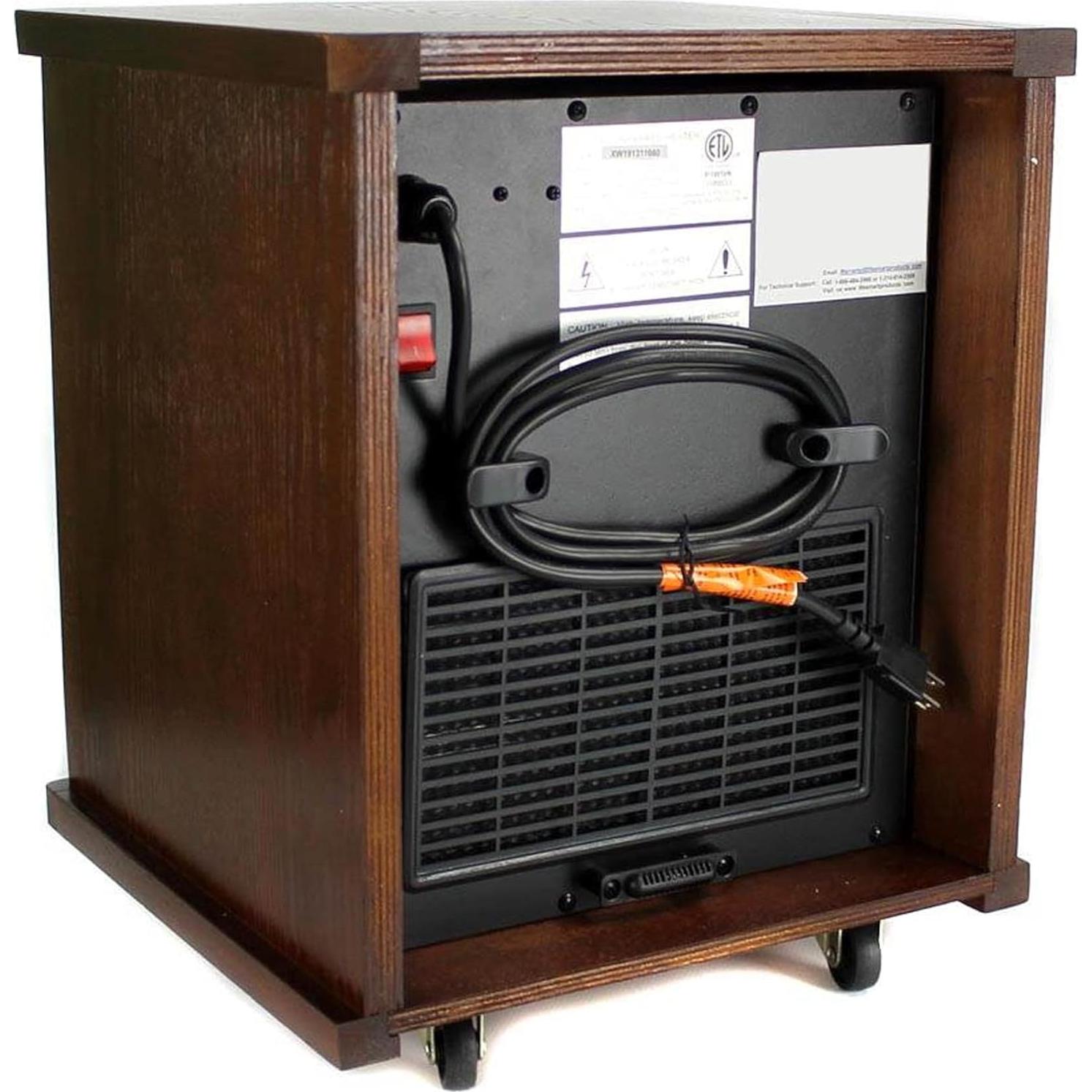 Calentador Infrarrojo Portátil LifeSmart LifePro 1500W con Control Remoto