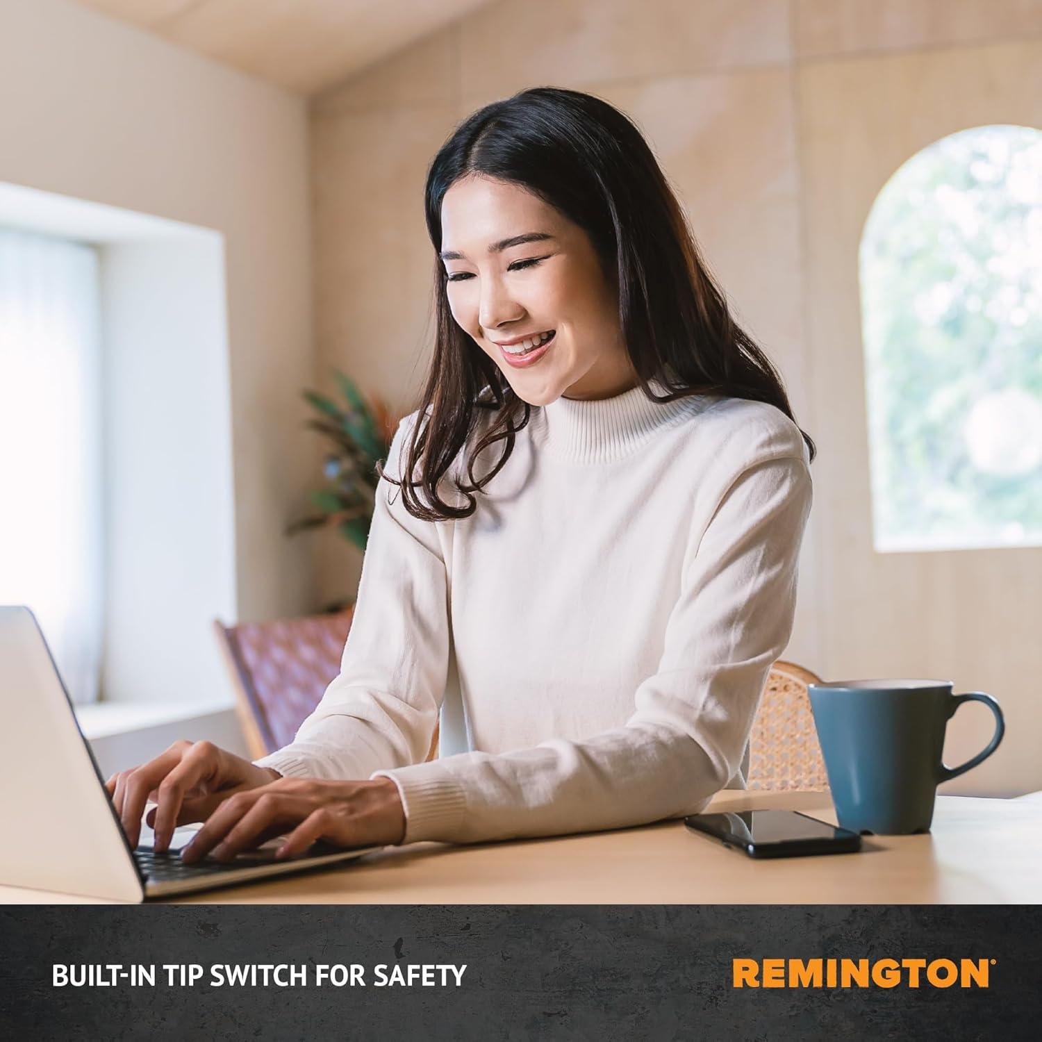 Calentador Eléctrico Portátil Remington 1500W con Termostato