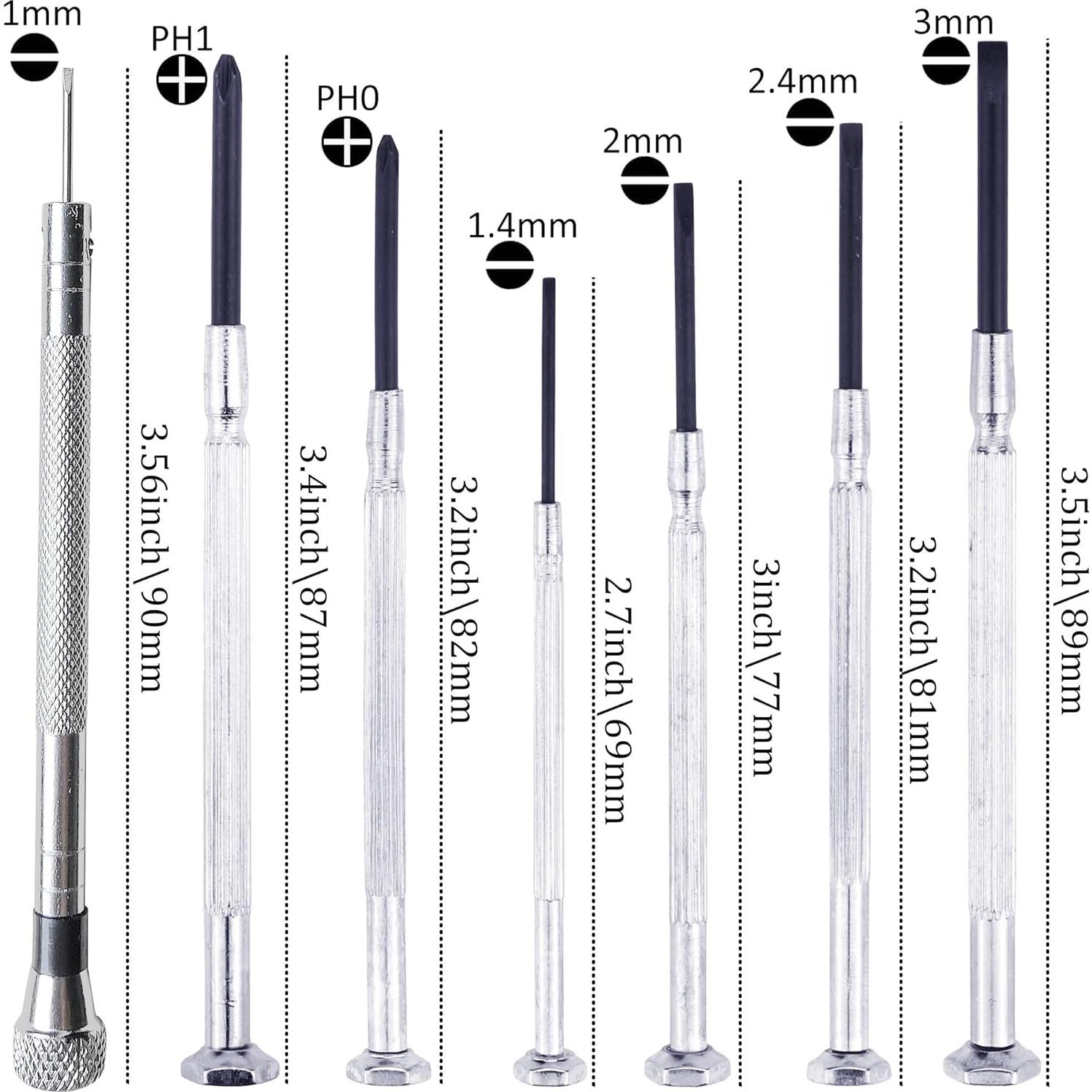 Kit de Reparación de Gafas JANYUN 1500 Piezas Completo