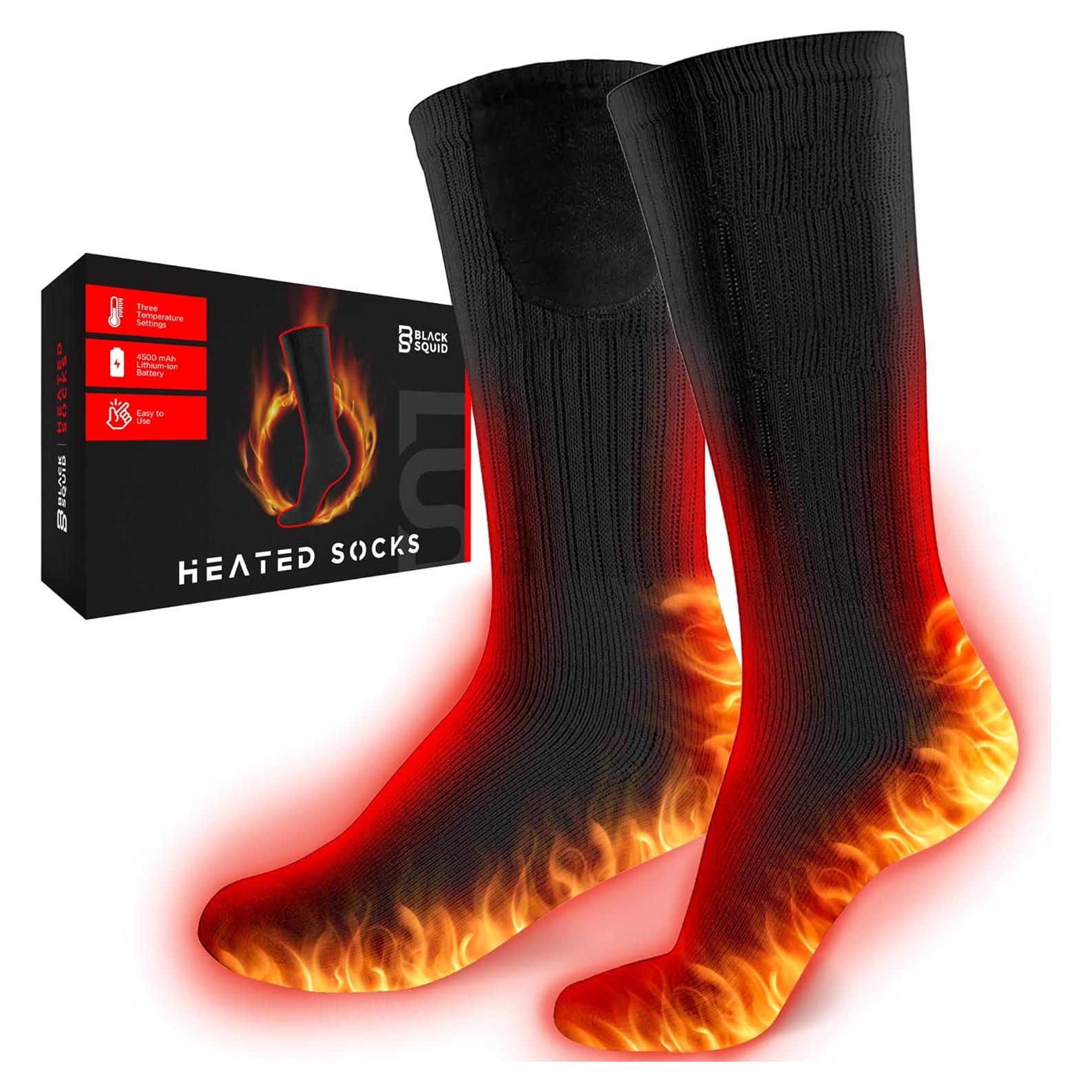 Calcetines Calentables Black Squid Z1 Unisex Talla 4-10