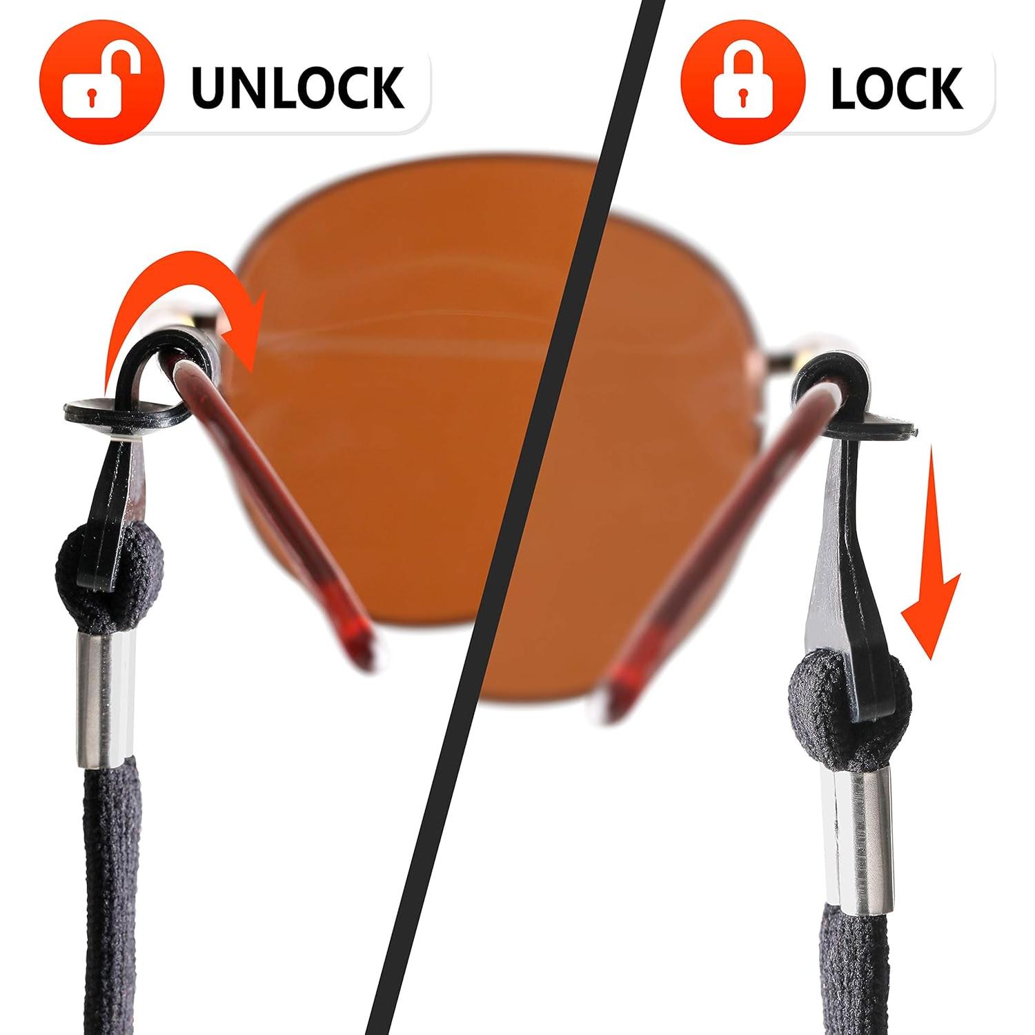 Soporte de Cuerda para Gafas SIGONNA - Ajustable 68,58 cm