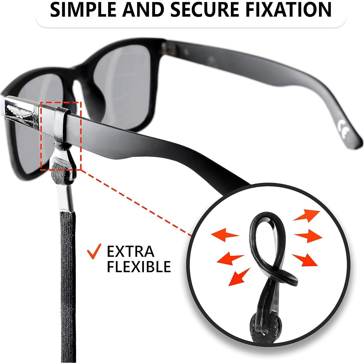 Soporte de Cuerda para Gafas SIGONNA - Ajustable 68,58 cm