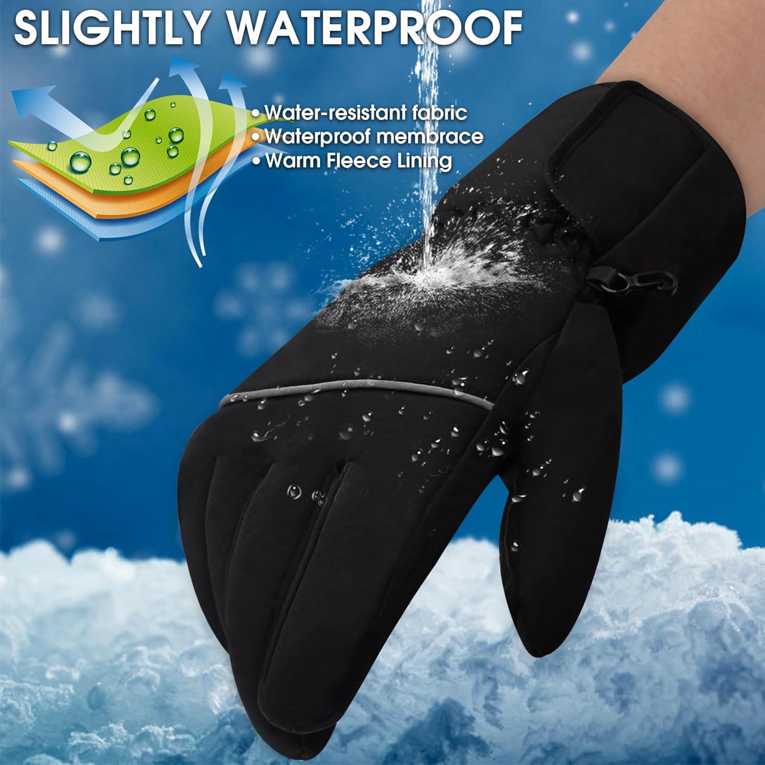 Guantes Calentados Eléctricos GEMSTONEGO Impermeables Talla L