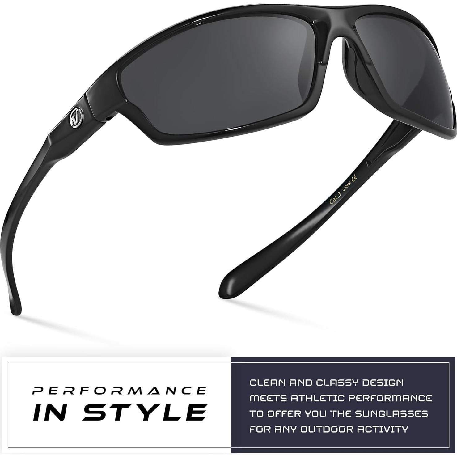 Gafas de sol deportivas Nitrogen polarizadas UV400 unisex