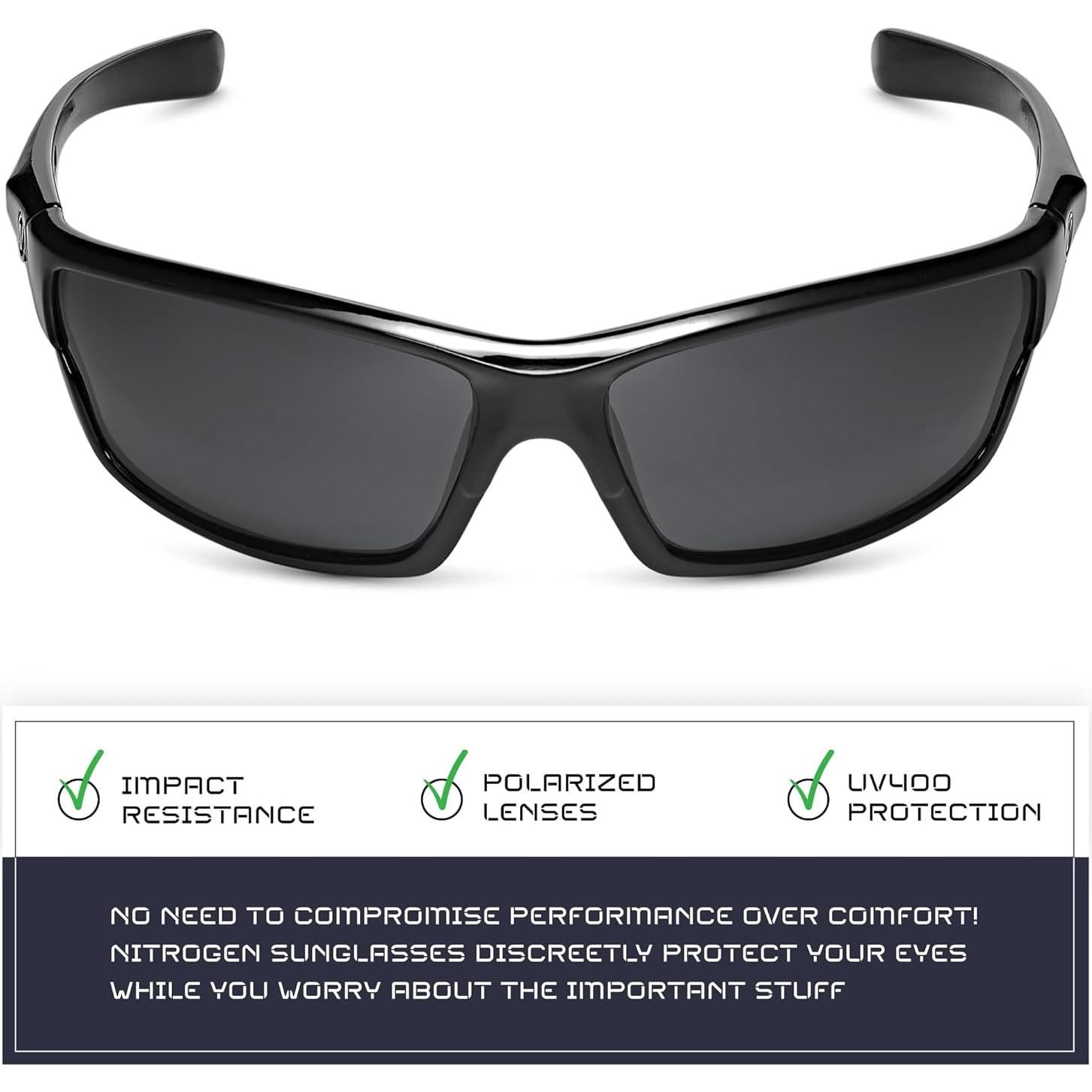 Gafas de sol deportivas Nitrogen polarizadas UV400 unisex