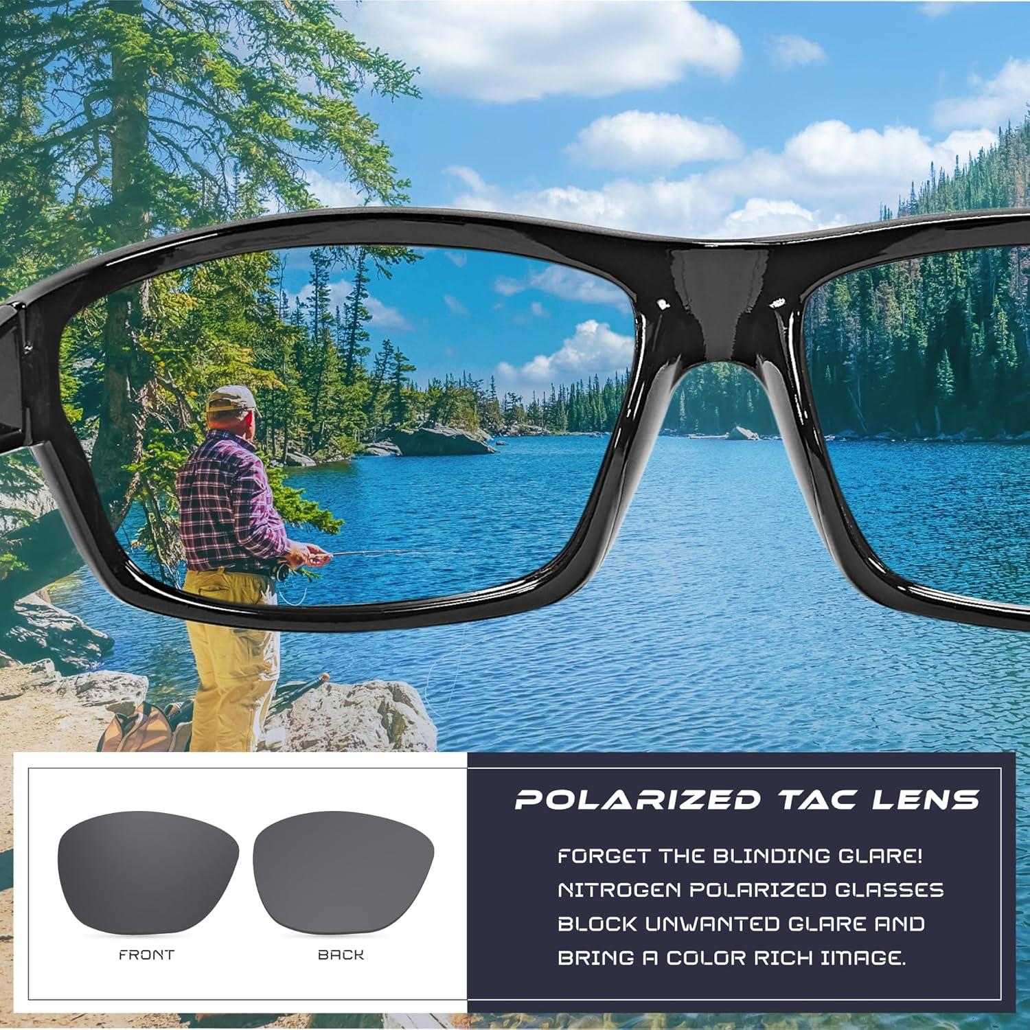 Gafas de sol deportivas Nitrogen polarizadas UV400 unisex