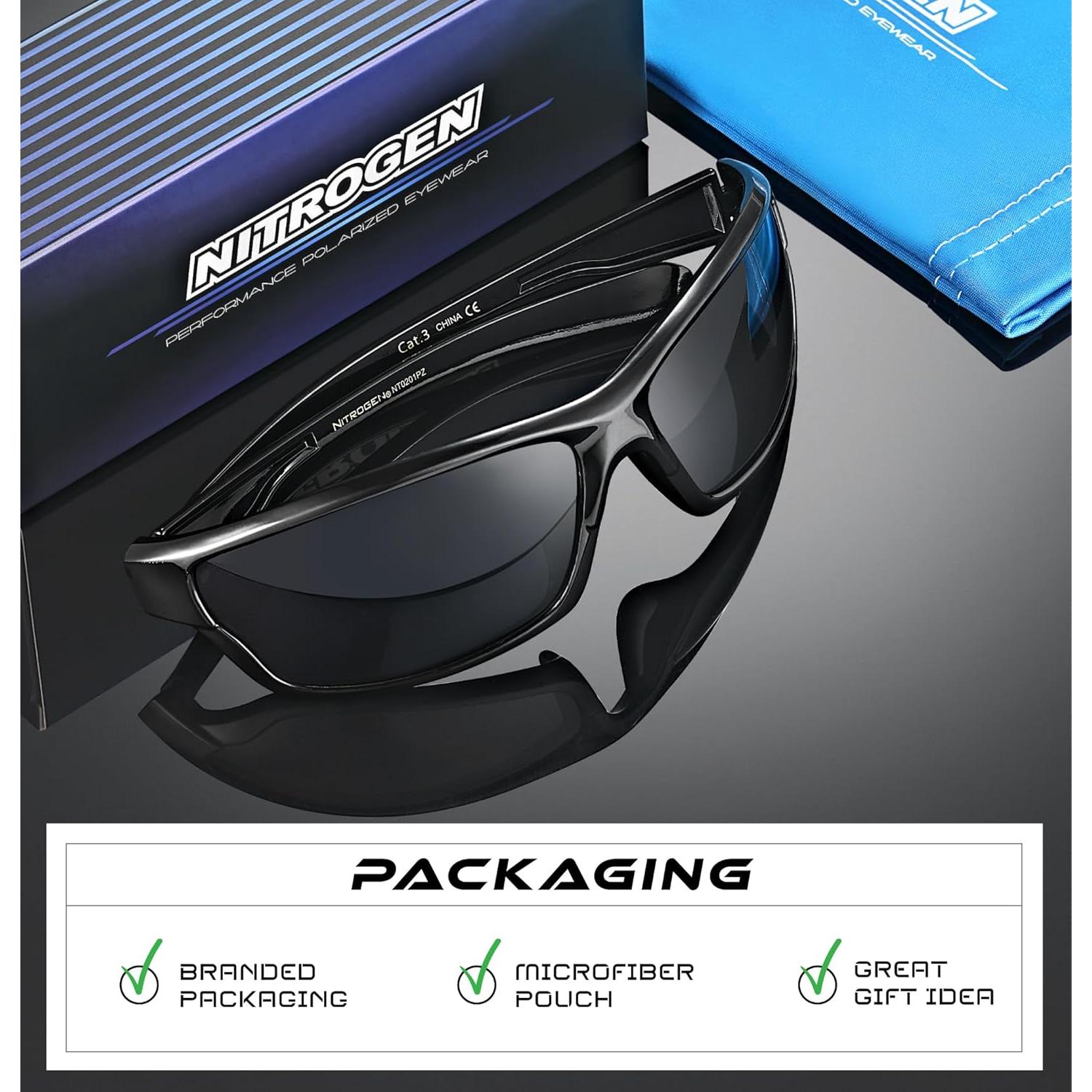 Gafas de sol deportivas Nitrogen polarizadas UV400 unisex