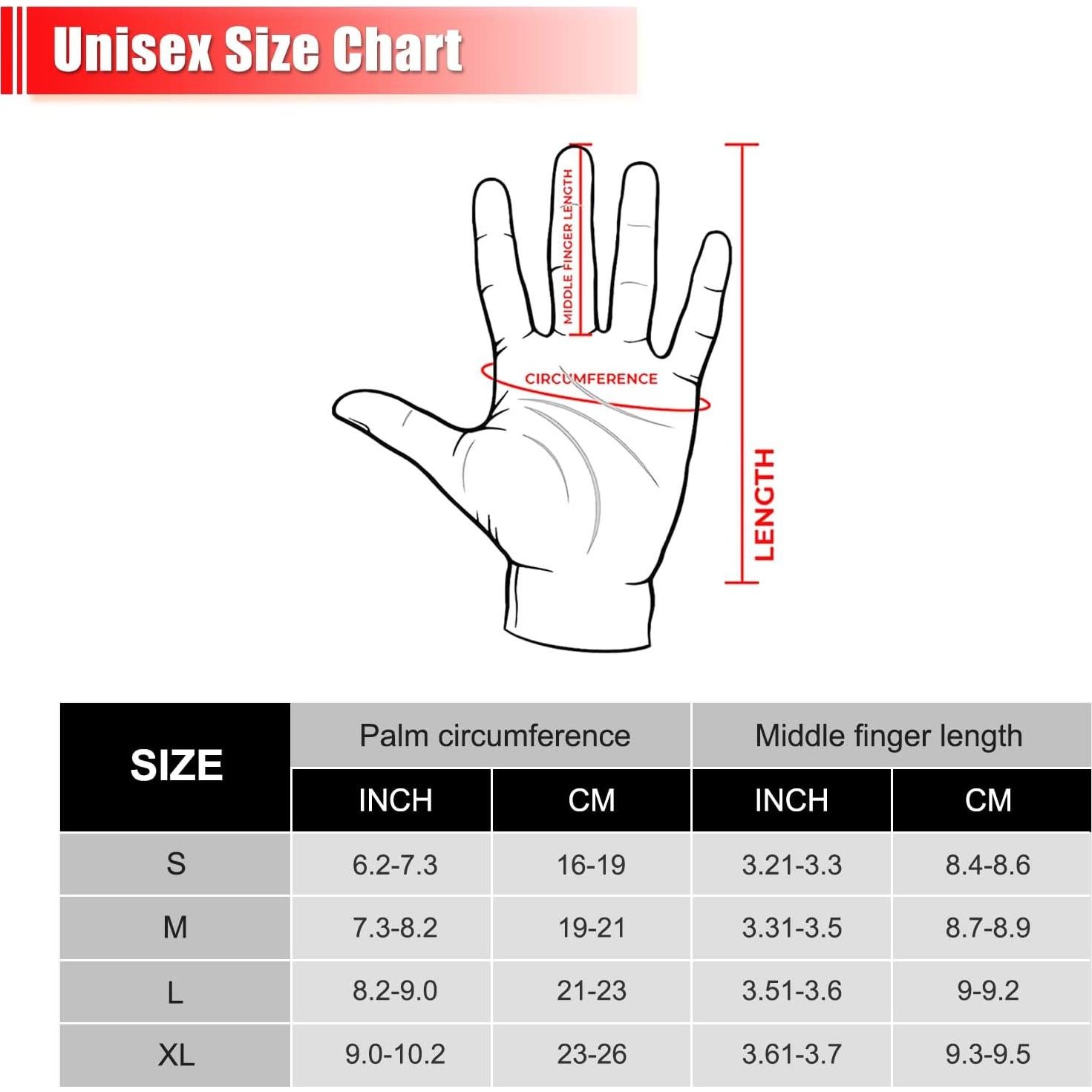 Forros de Guantes Calentados HyphessAda HT01-Blue Unisex