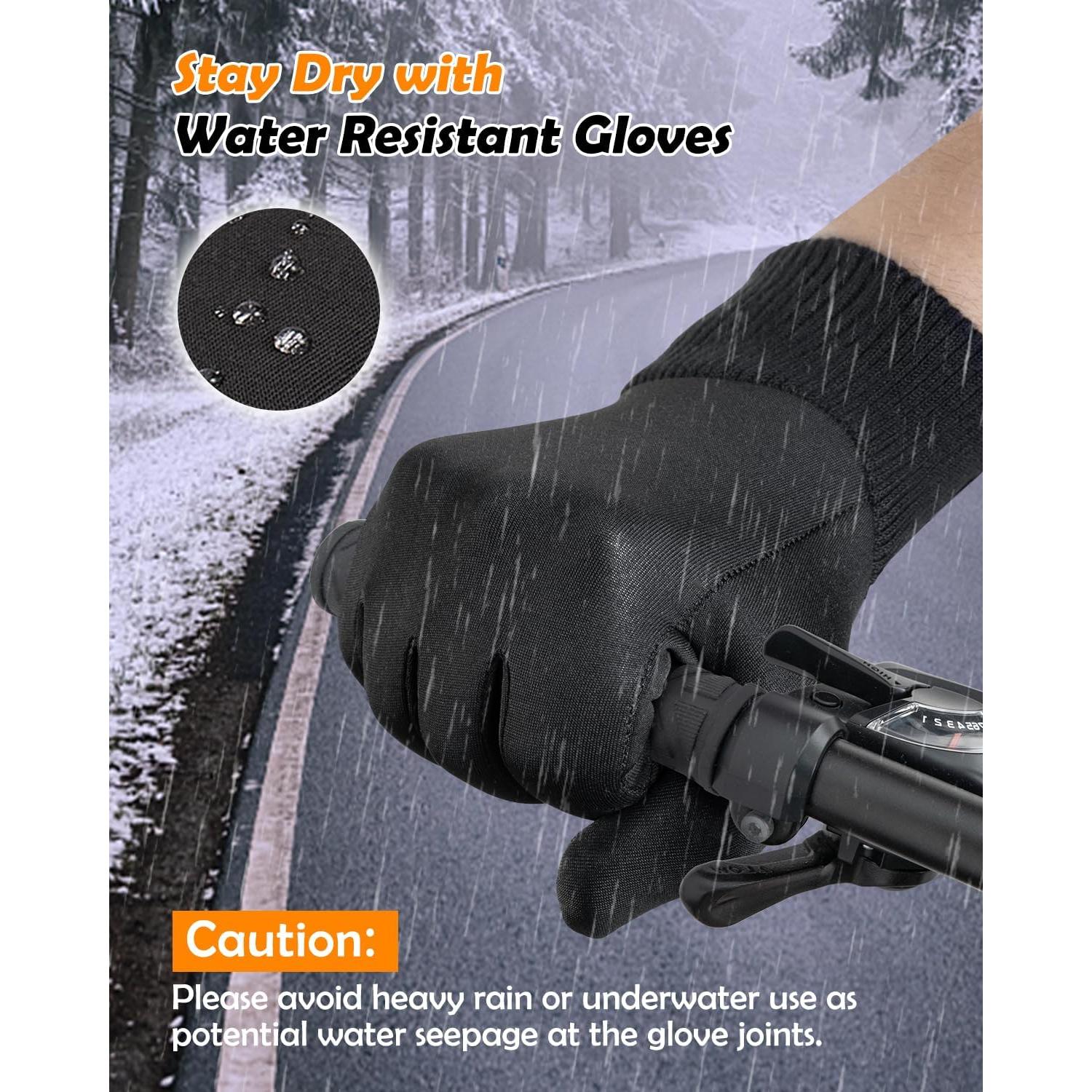 Guantes Impermeables Invierno LOUXPERT X-Large Negros