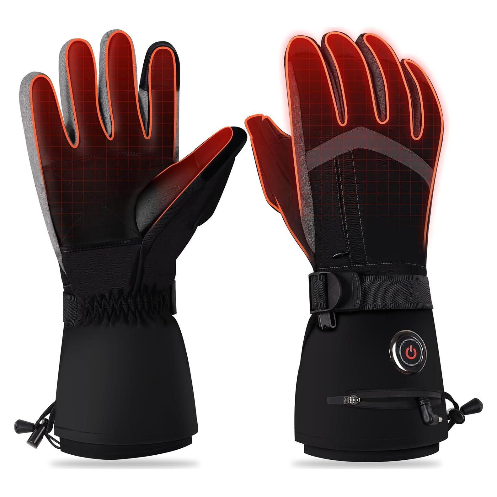 Guantes Calentados YBWLCLO Unisex 6000mAh Táctiles