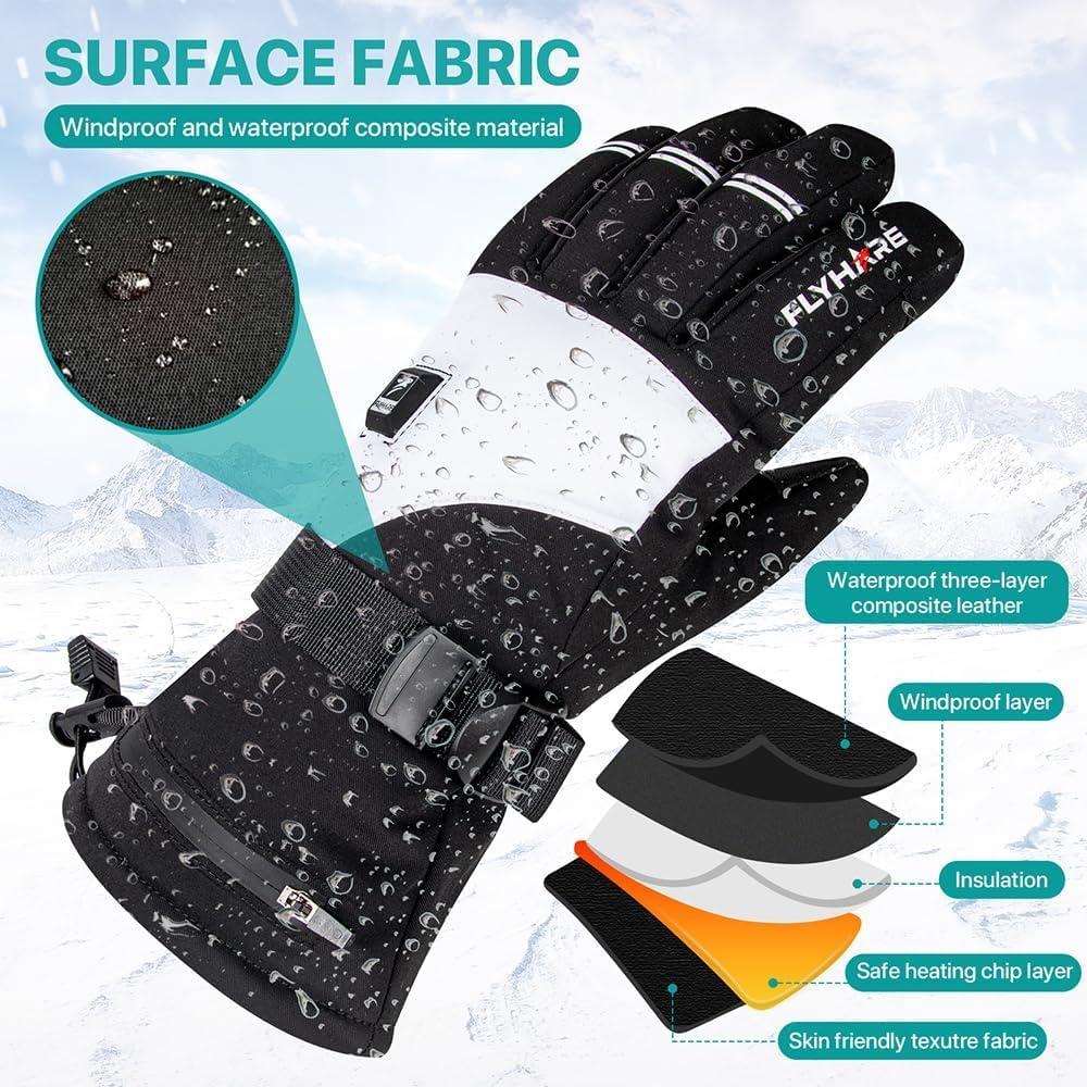 Guantes Calentados Flyhare TG-103 Unisex Táctiles 5V