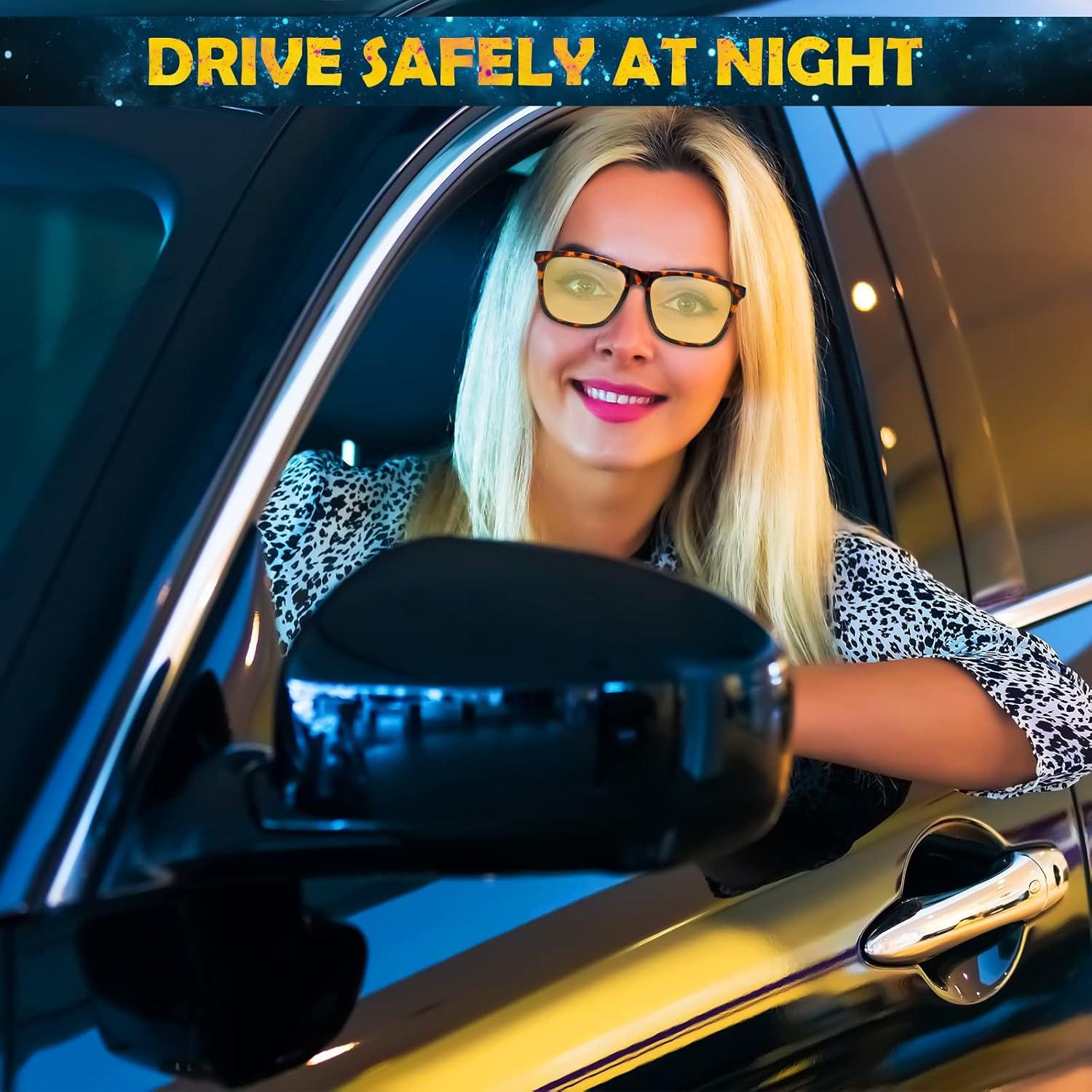 Gafas de Visión Nocturna DUCO Amarillas Polarizadas UV