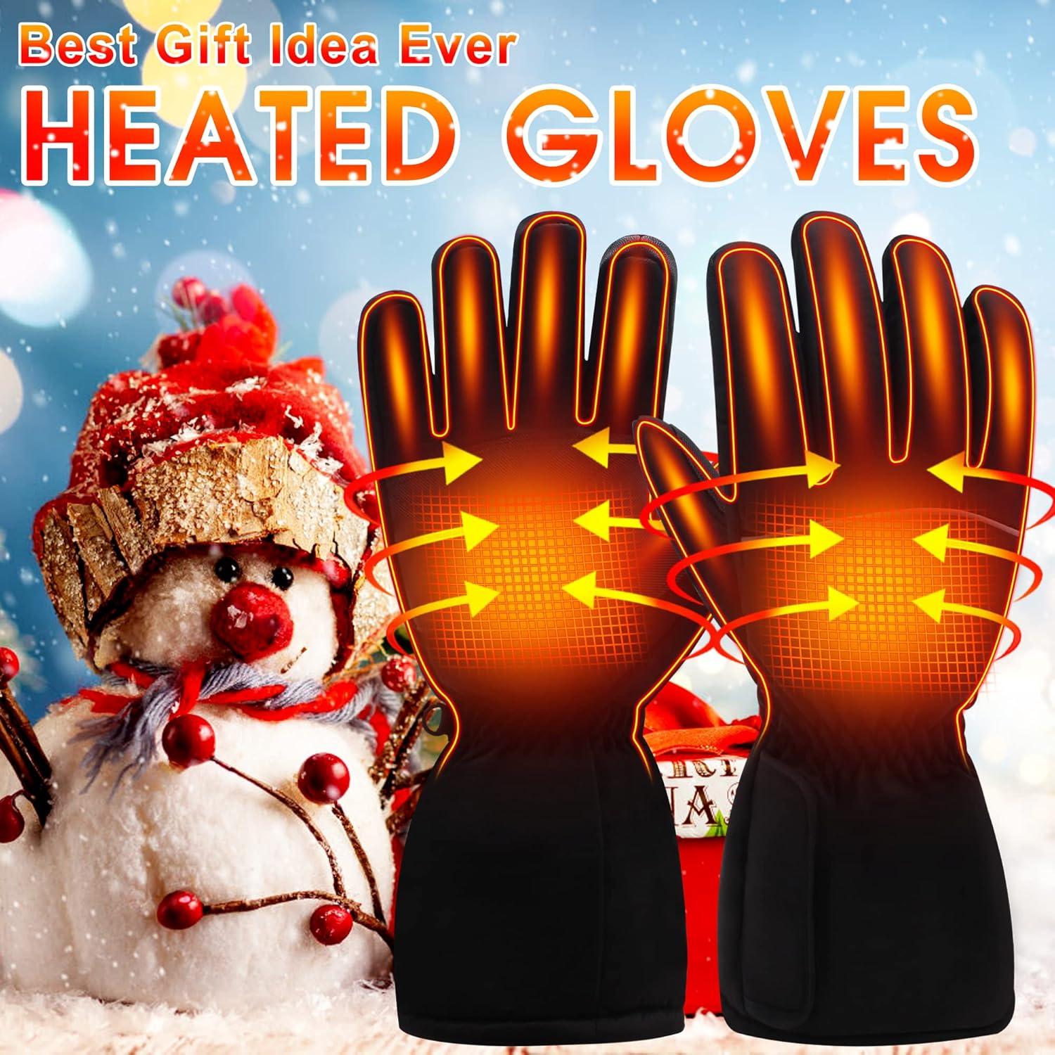 Guantes Térmicos Eléctricos GEMSTONEGO 4.5V Impermeables